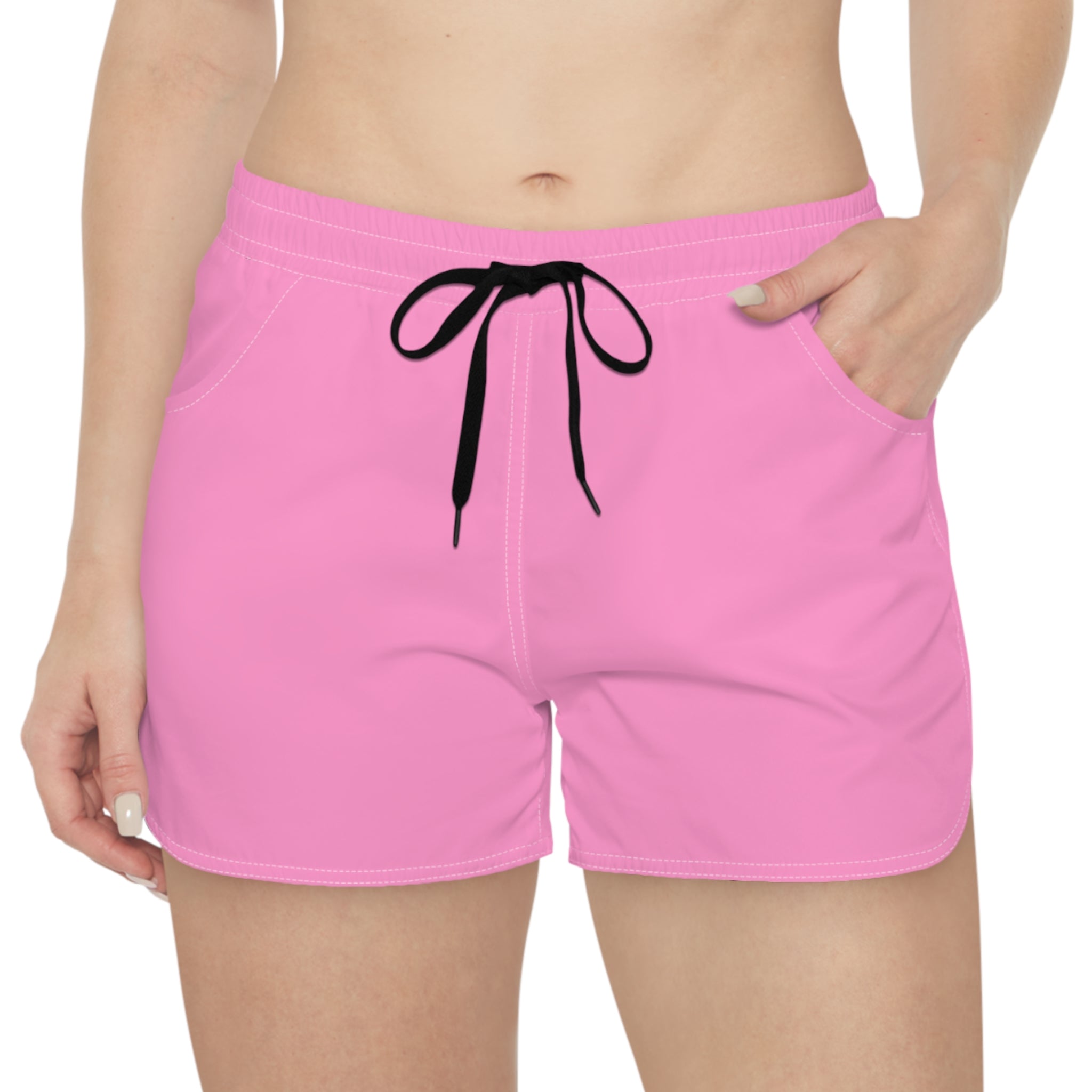 Women's Casual Shorts - Tropical Pink