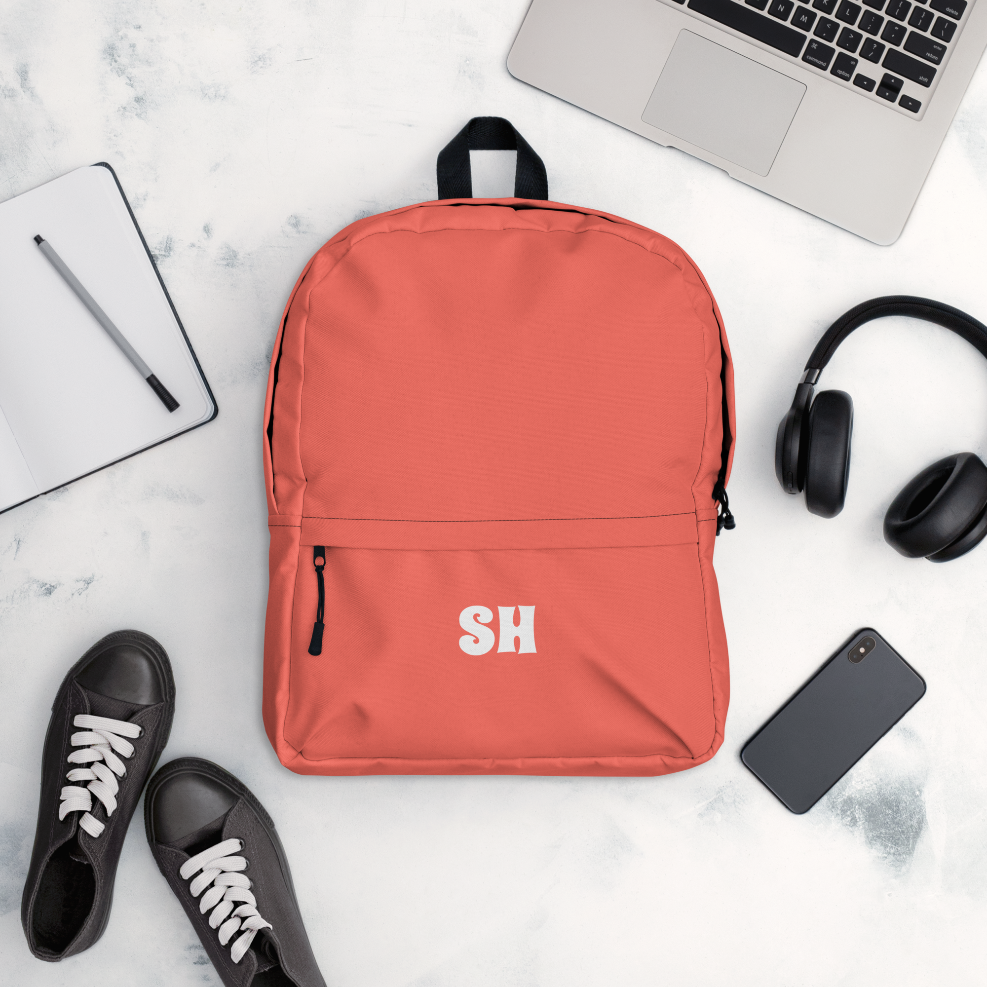 Backpack - Coral Red