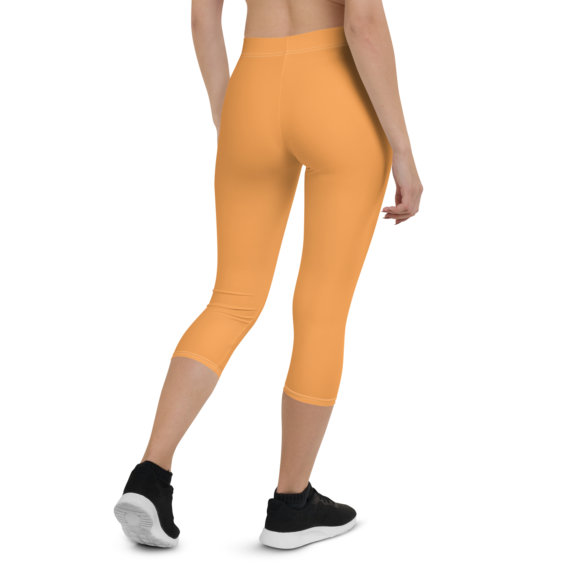 Capri Leggings - Sunshine Orange