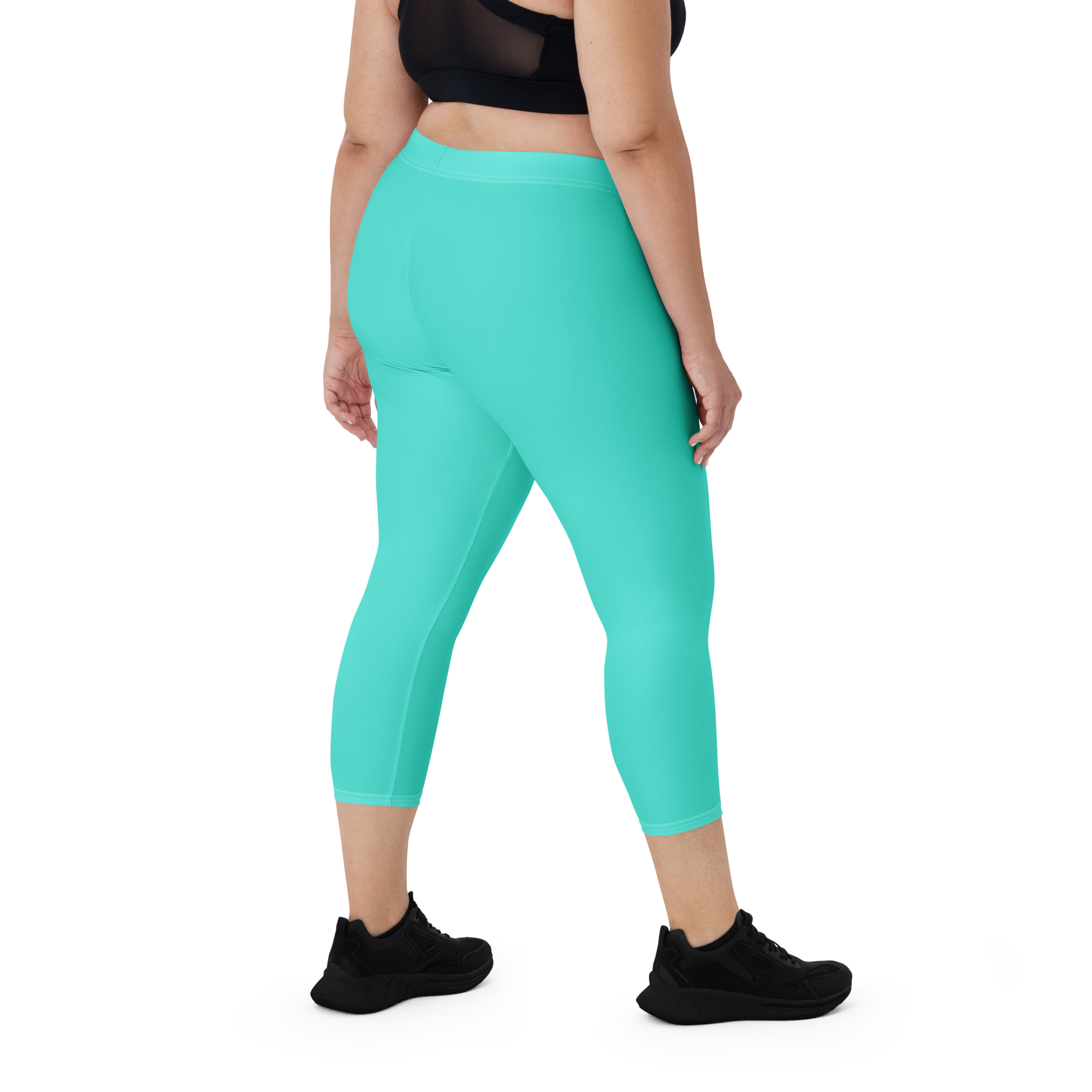 Capri Leggings - Lagoon Turquoise