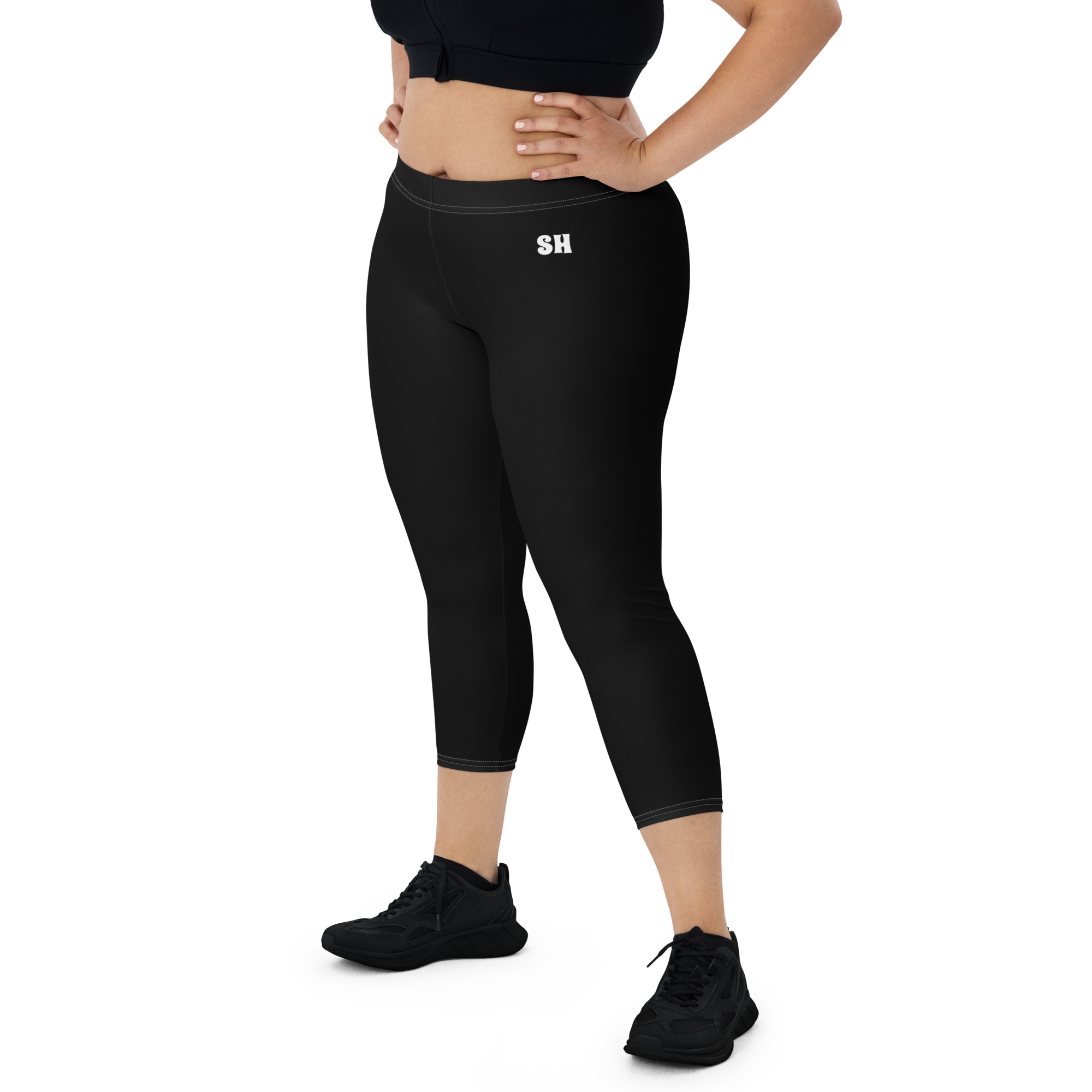 Capri Leggings - Harbor Black