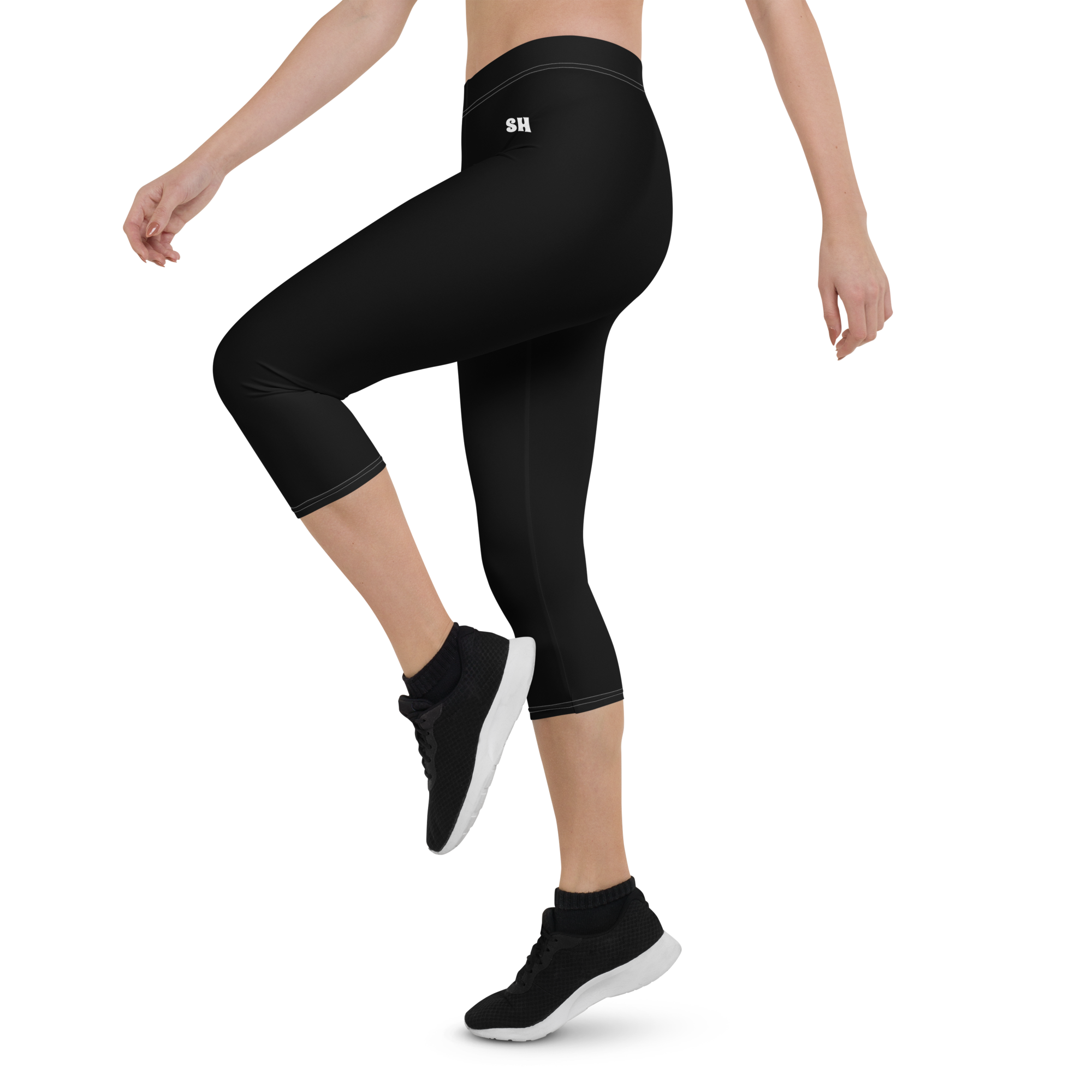 Capri Leggings - Harbor Black