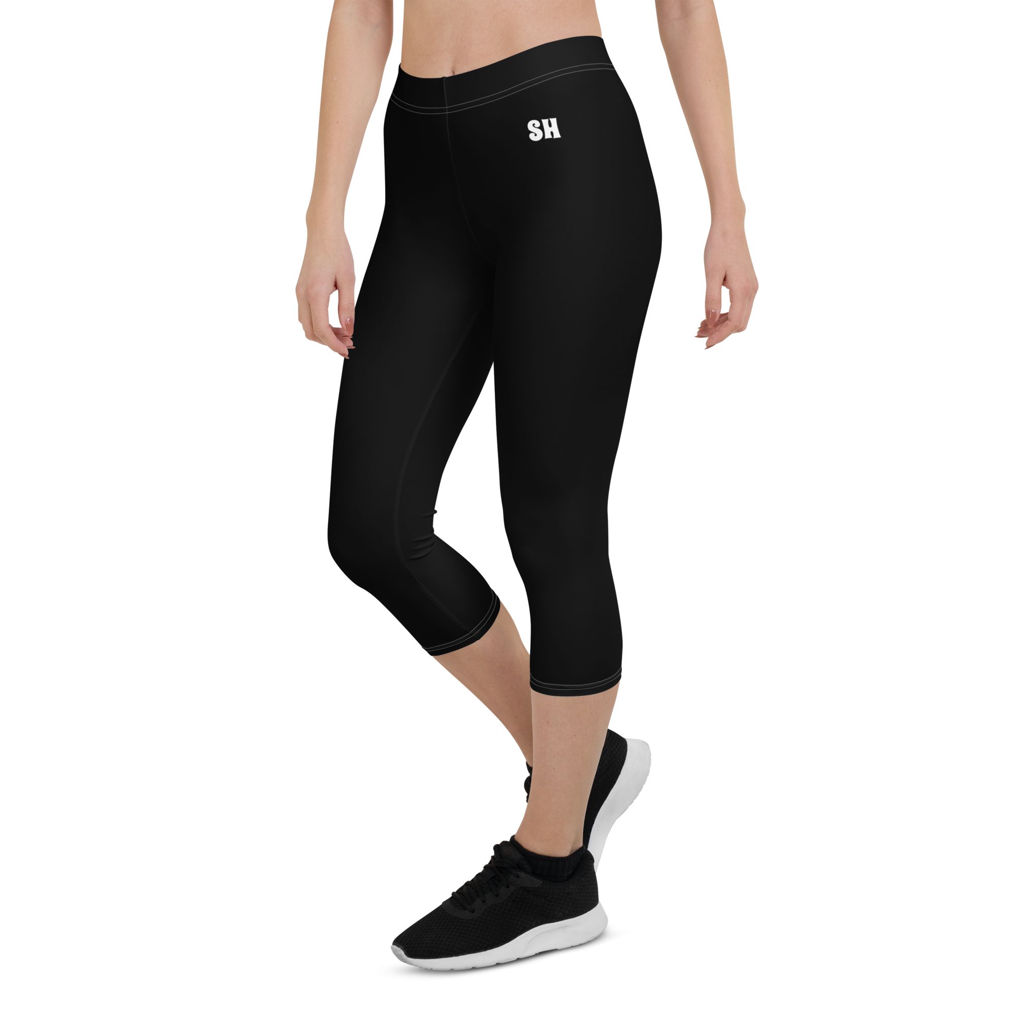 Capri Leggings - Harbor Black