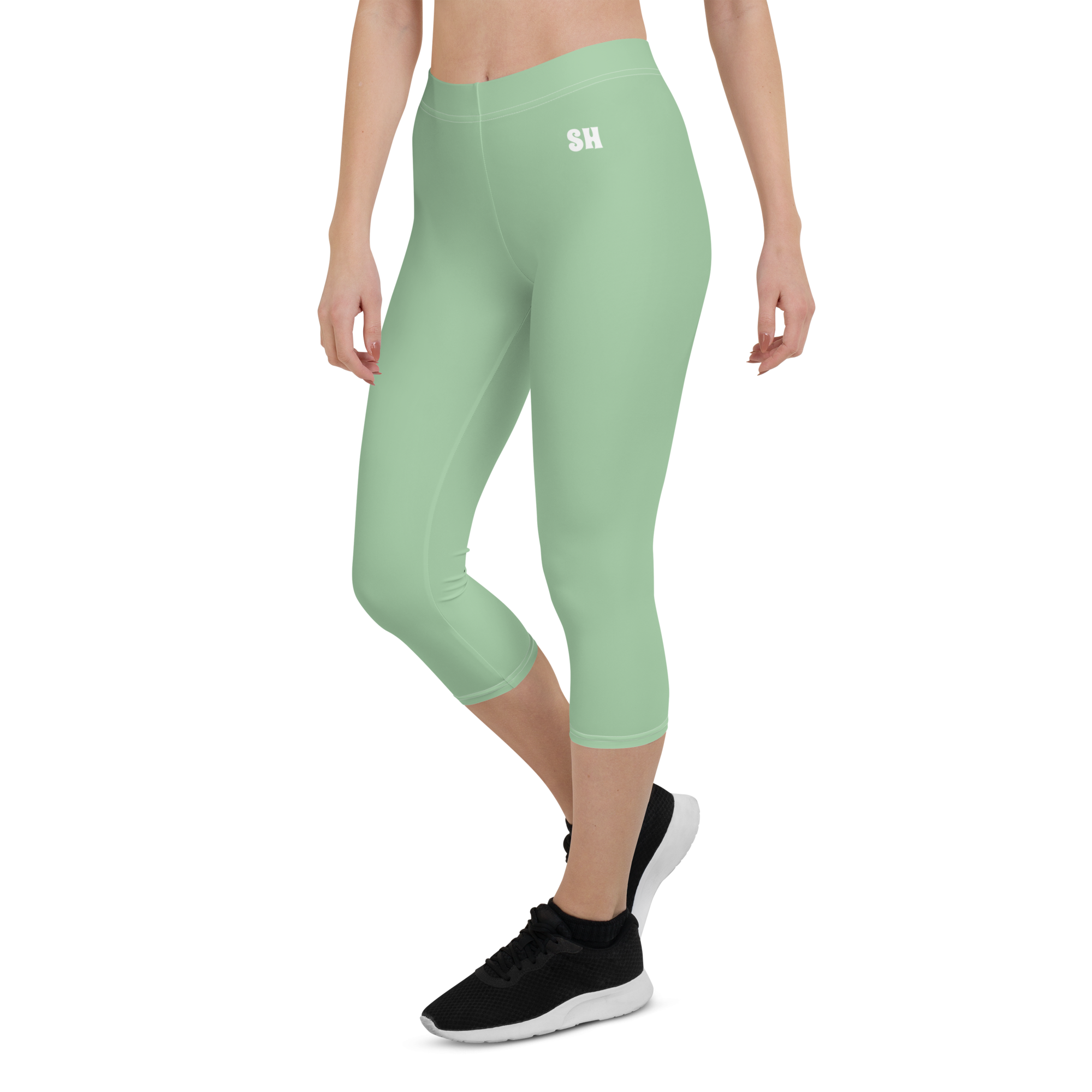 Capri Leggings - Palm Green