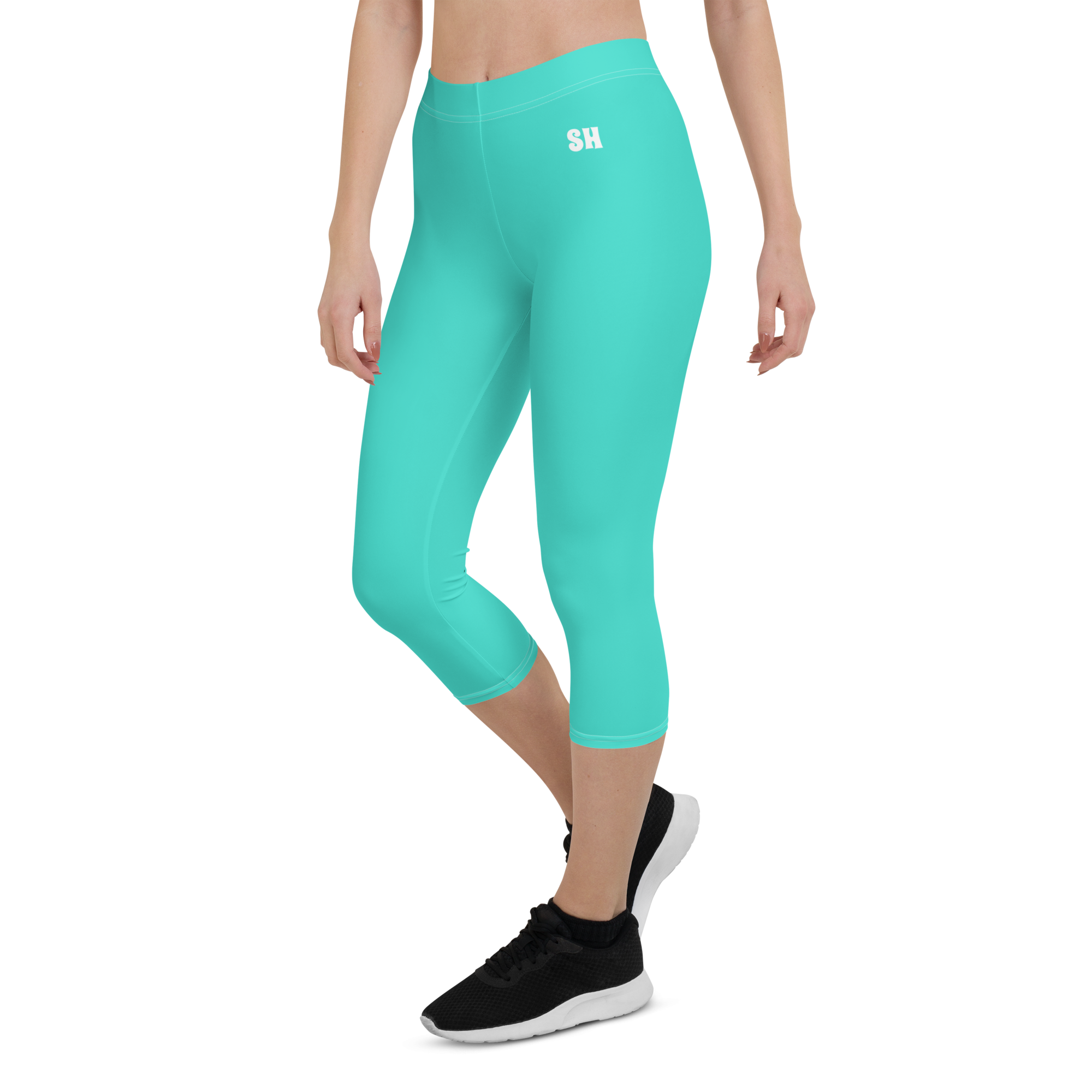 Capri Leggings - Lagoon Turquoise