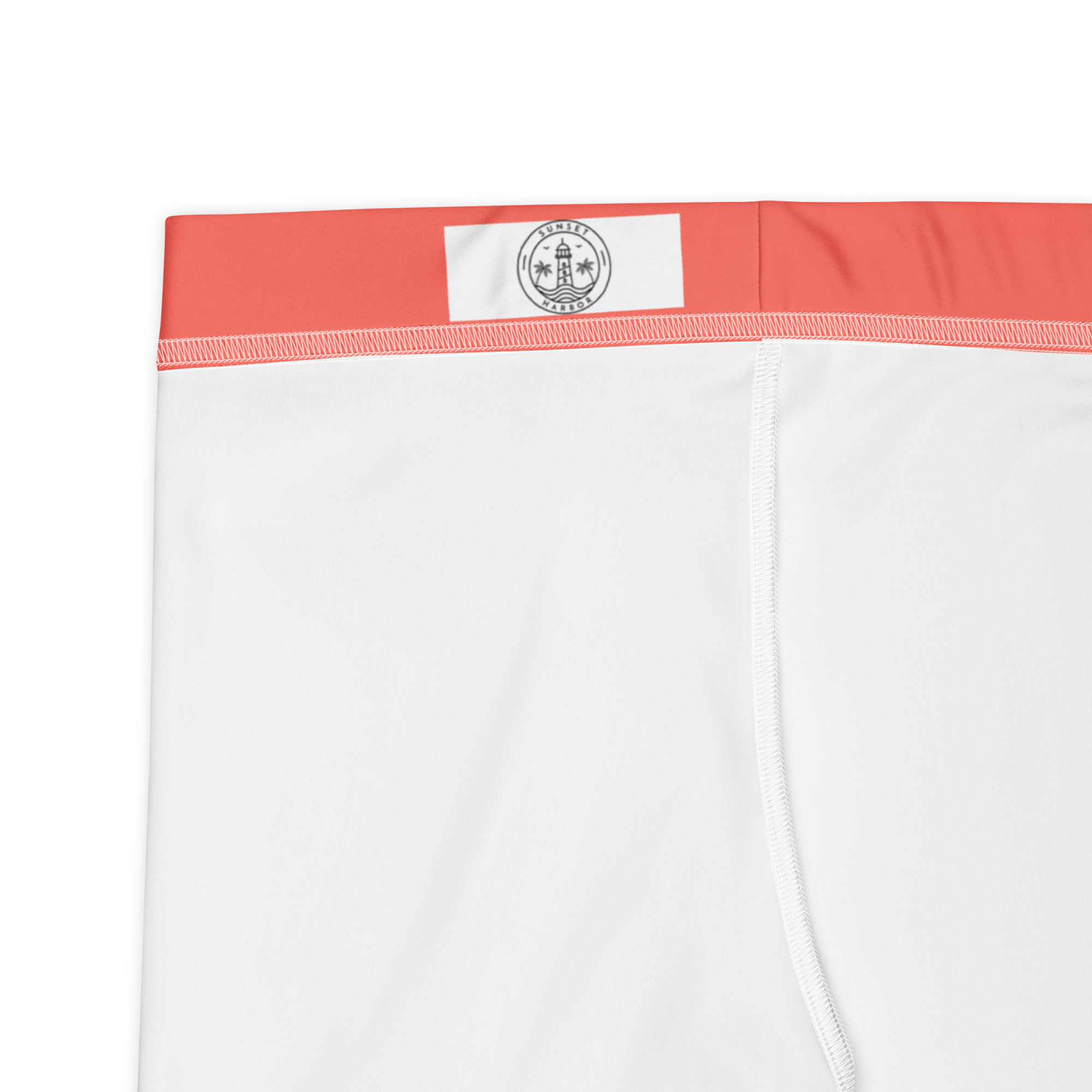 Capri Leggings - Coral Red