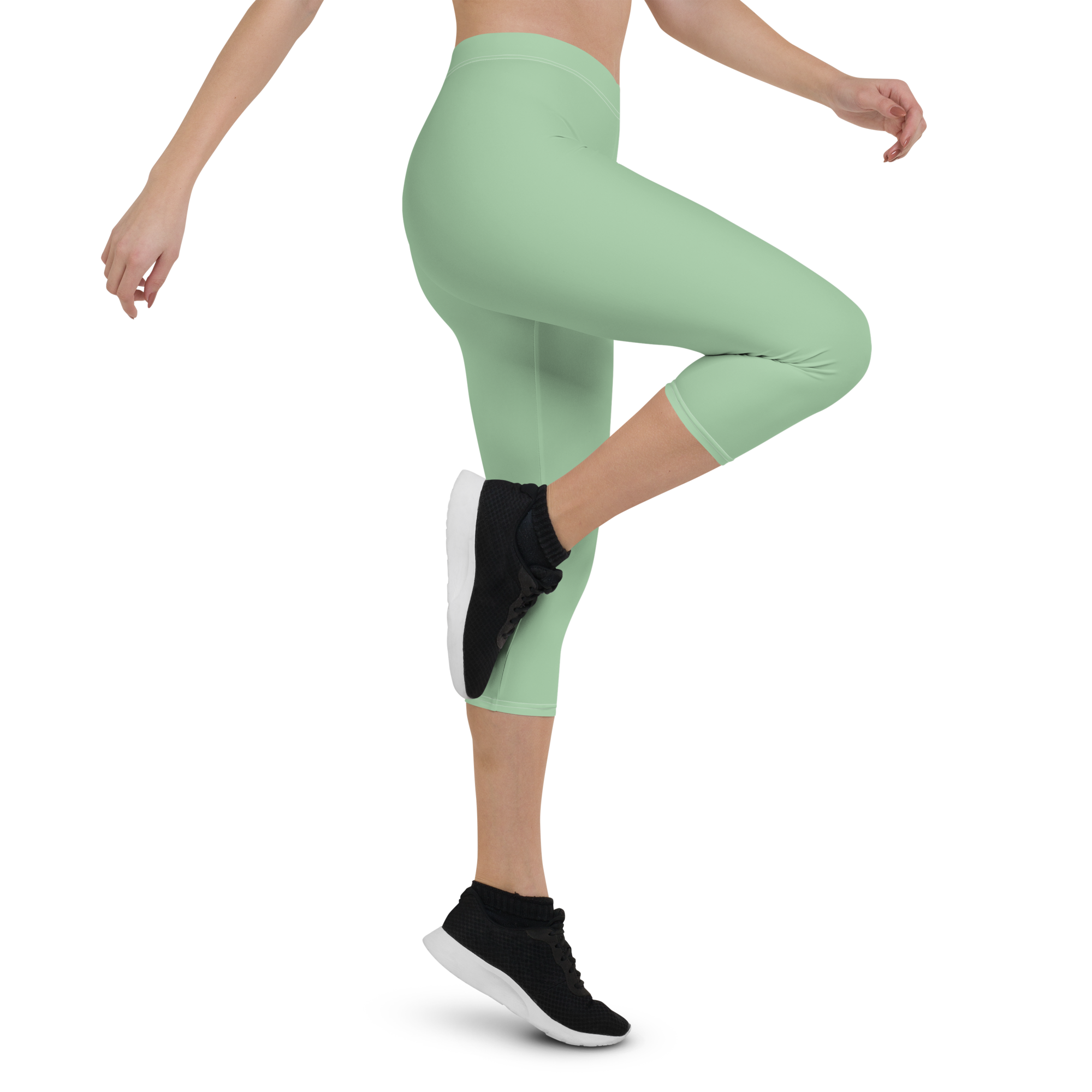 Capri Leggings - Palm Green