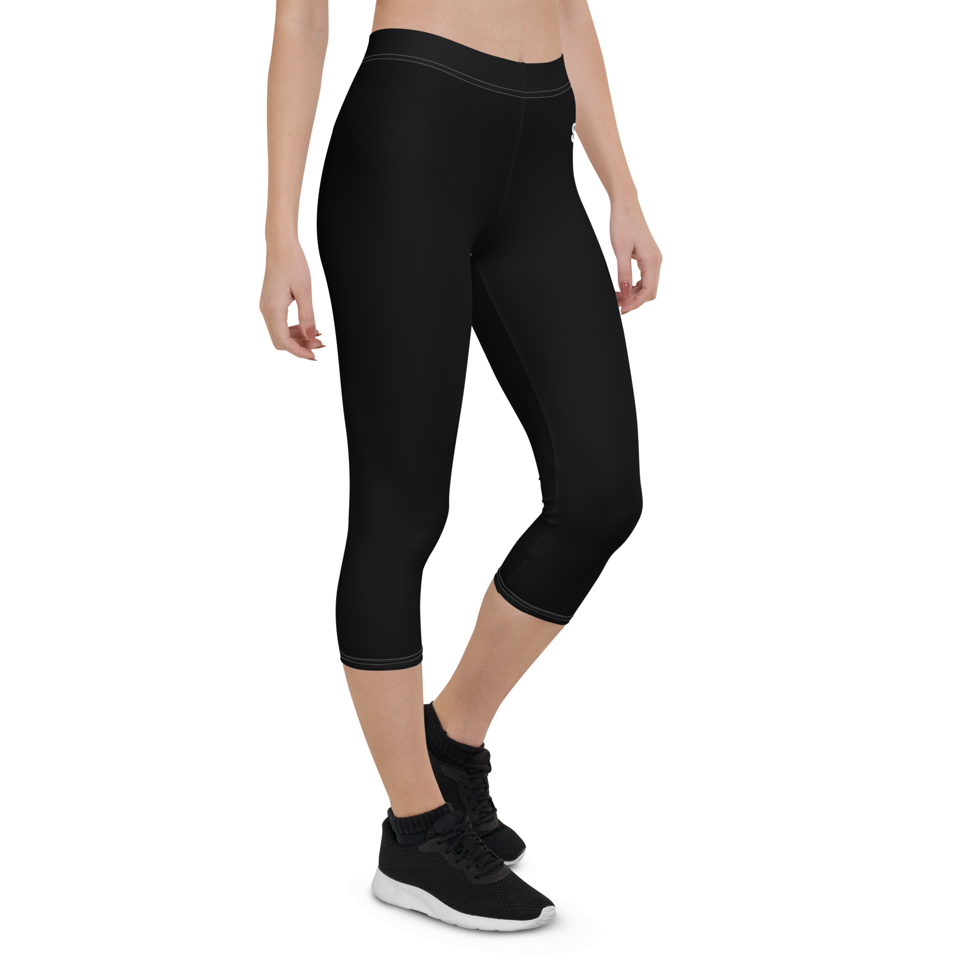 Capri Leggings - Harbor Black