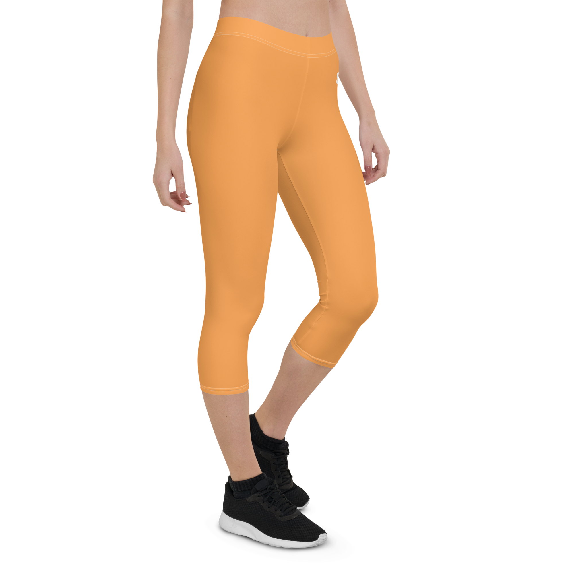 Capri Leggings - Sunshine Orange