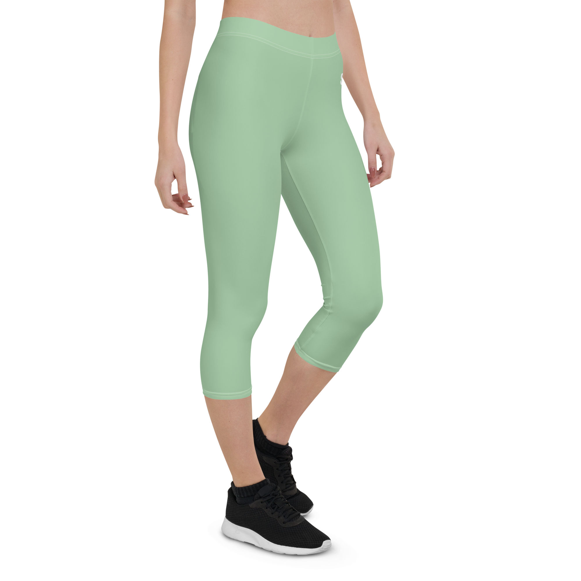 Capri Leggings - Palm Green