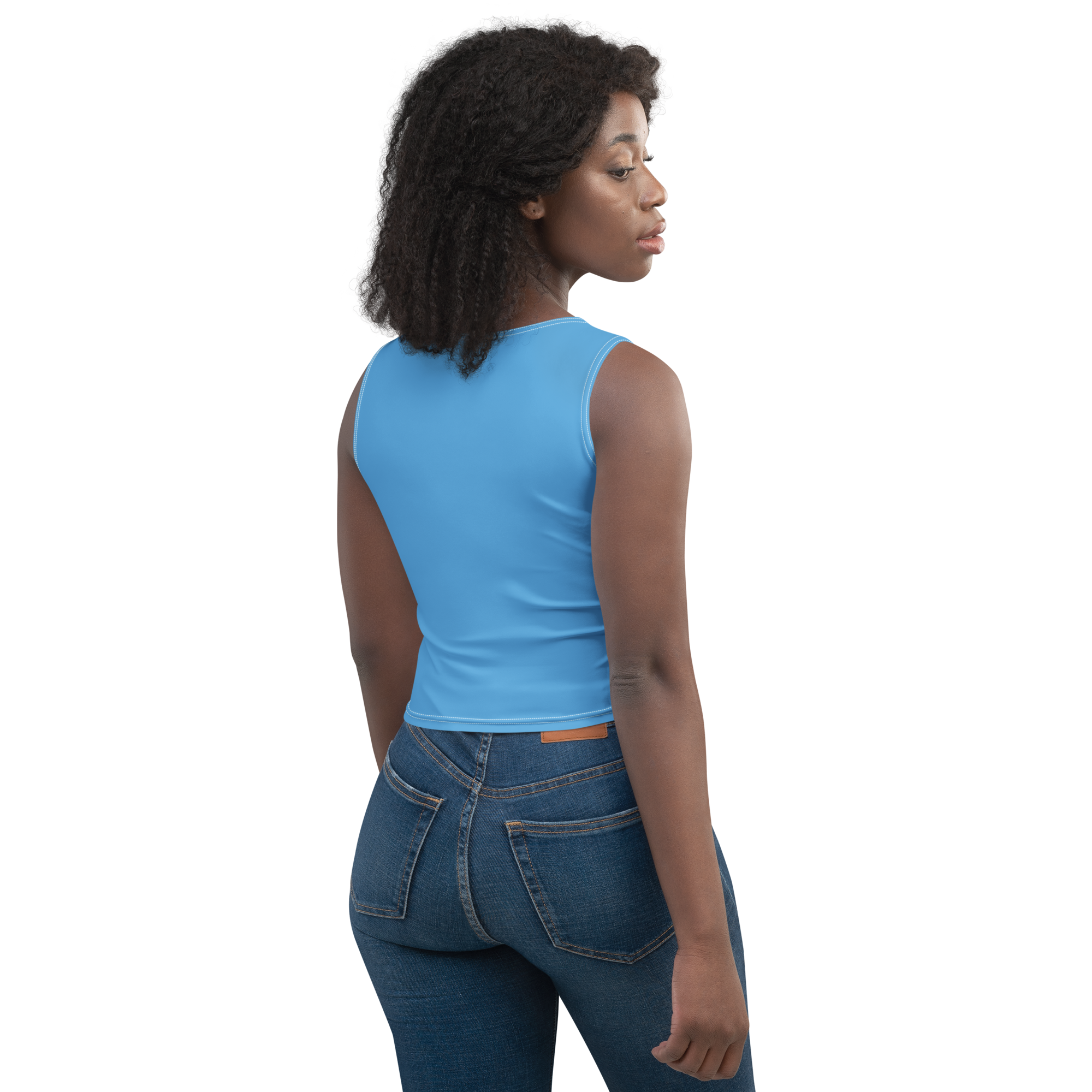 Top corto - Azul océano