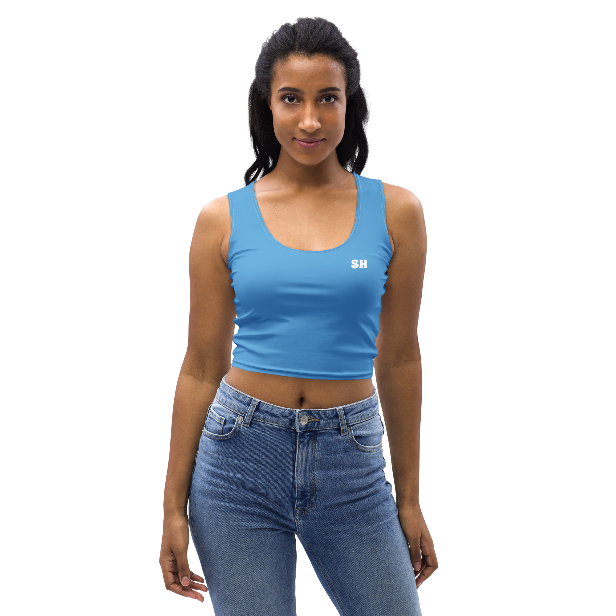 Top corto - Azul océano