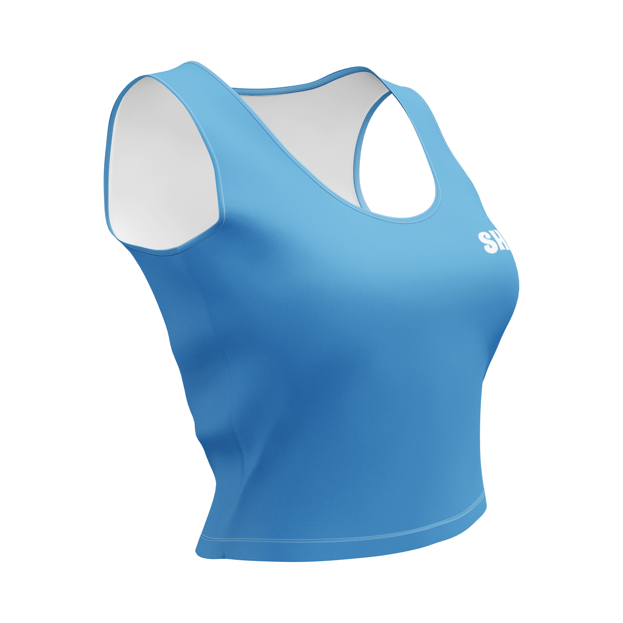 Top corto - Azul océano