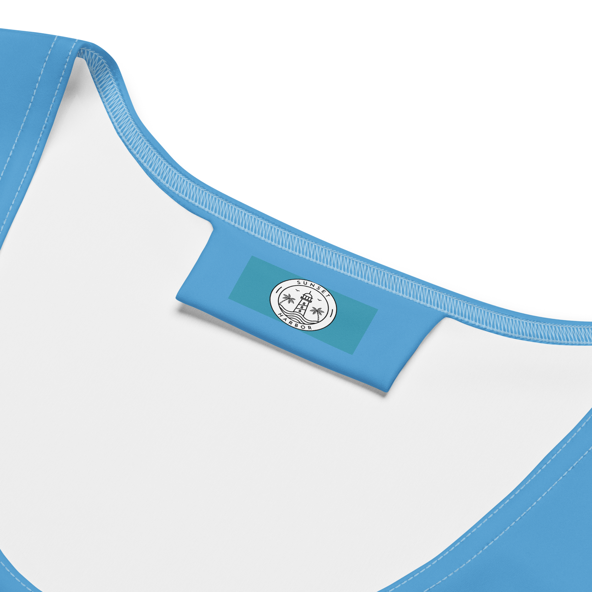 Top corto - Azul océano