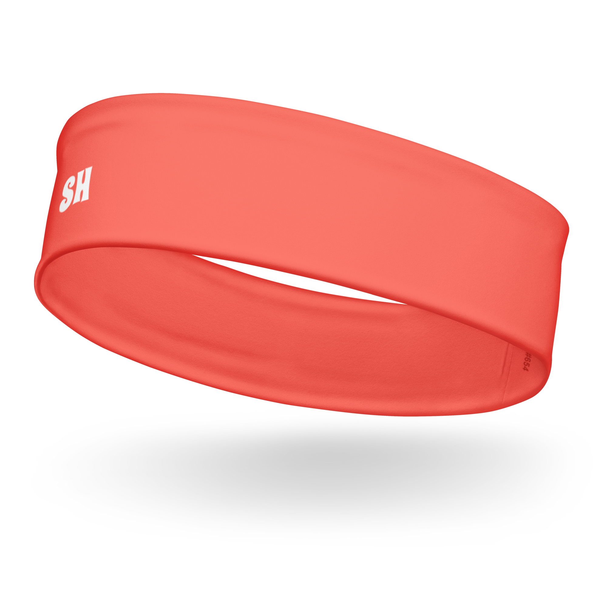 Headband - Coral Red