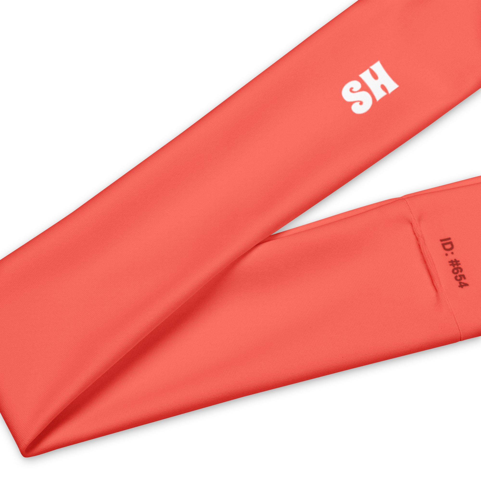 Headband - Coral Red