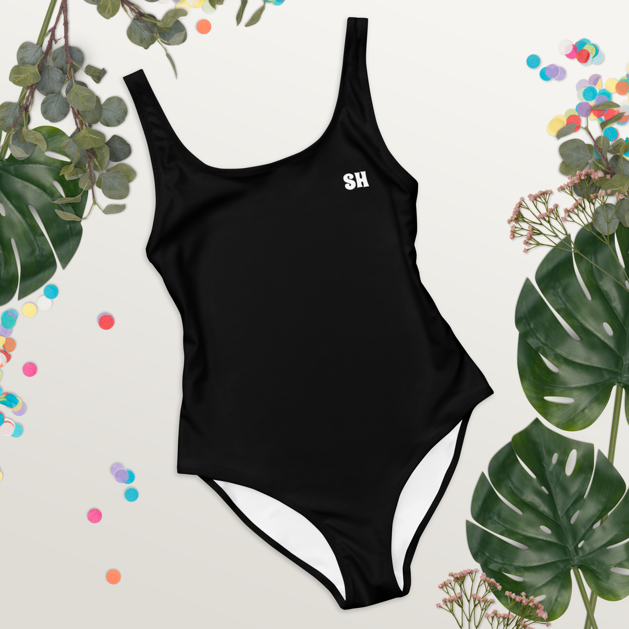 One-Piece Swimsuit - Harbor Black