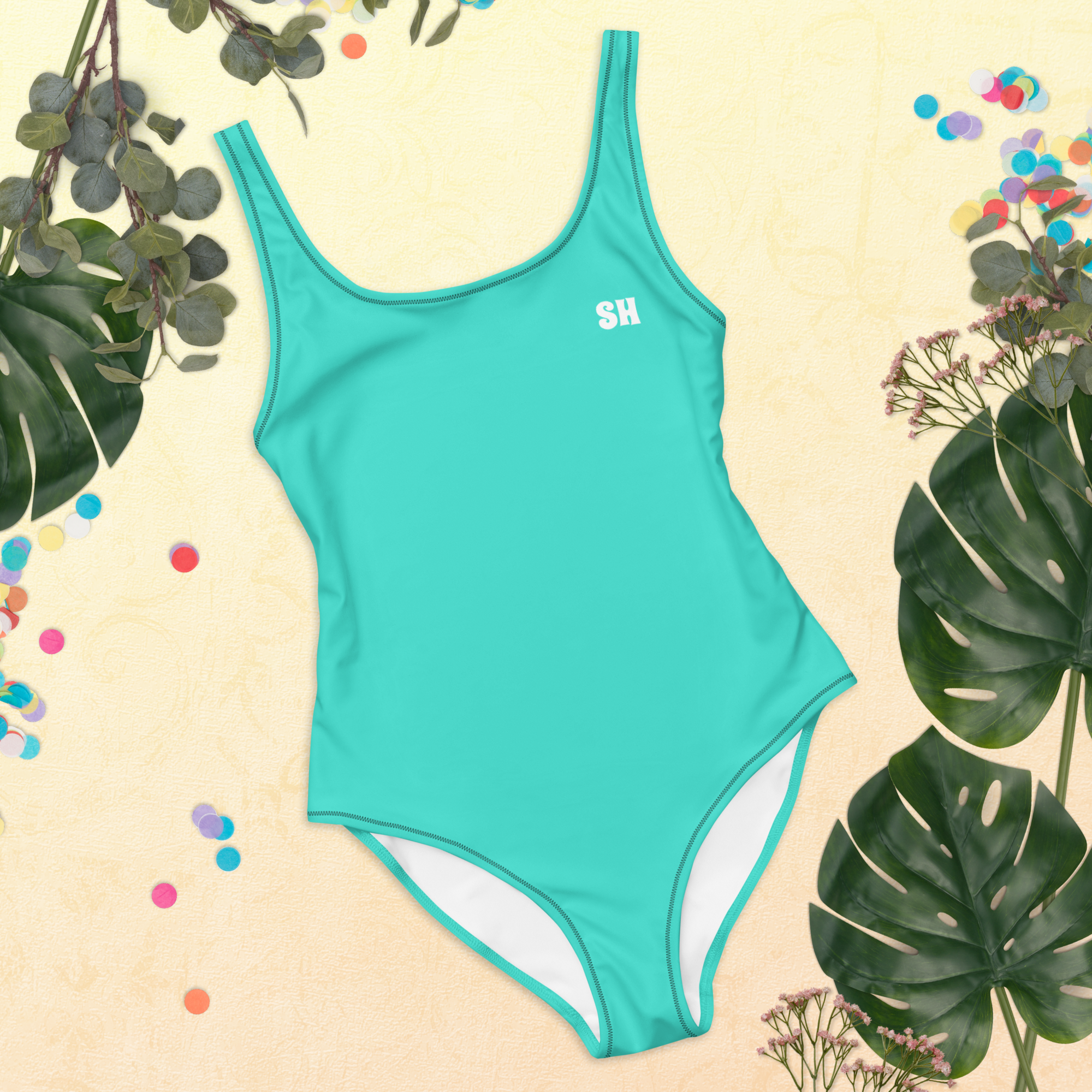 One-Piece Swimsuit - Lagoon Turquoise