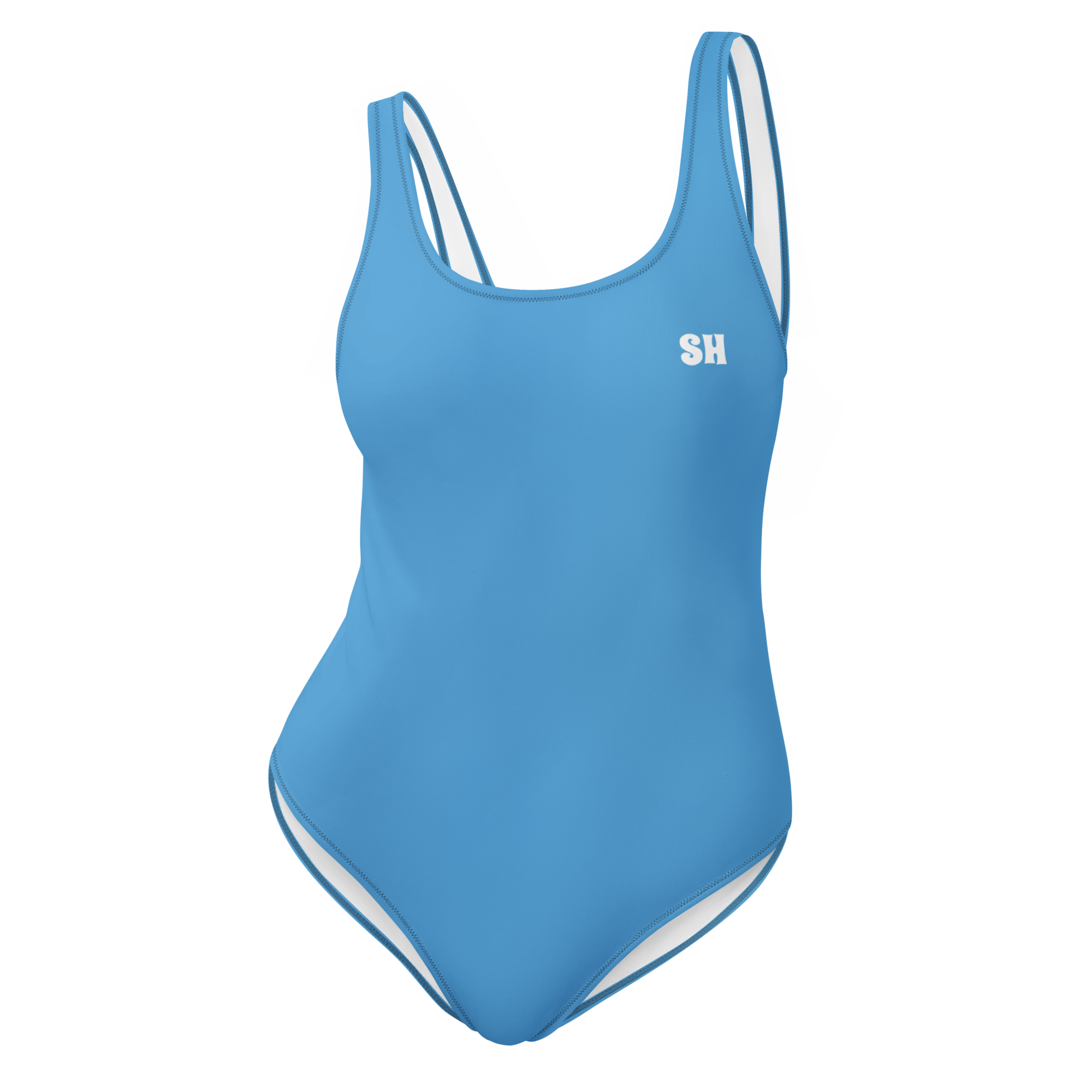 One-Piece Swimsuit - Ocean Blue