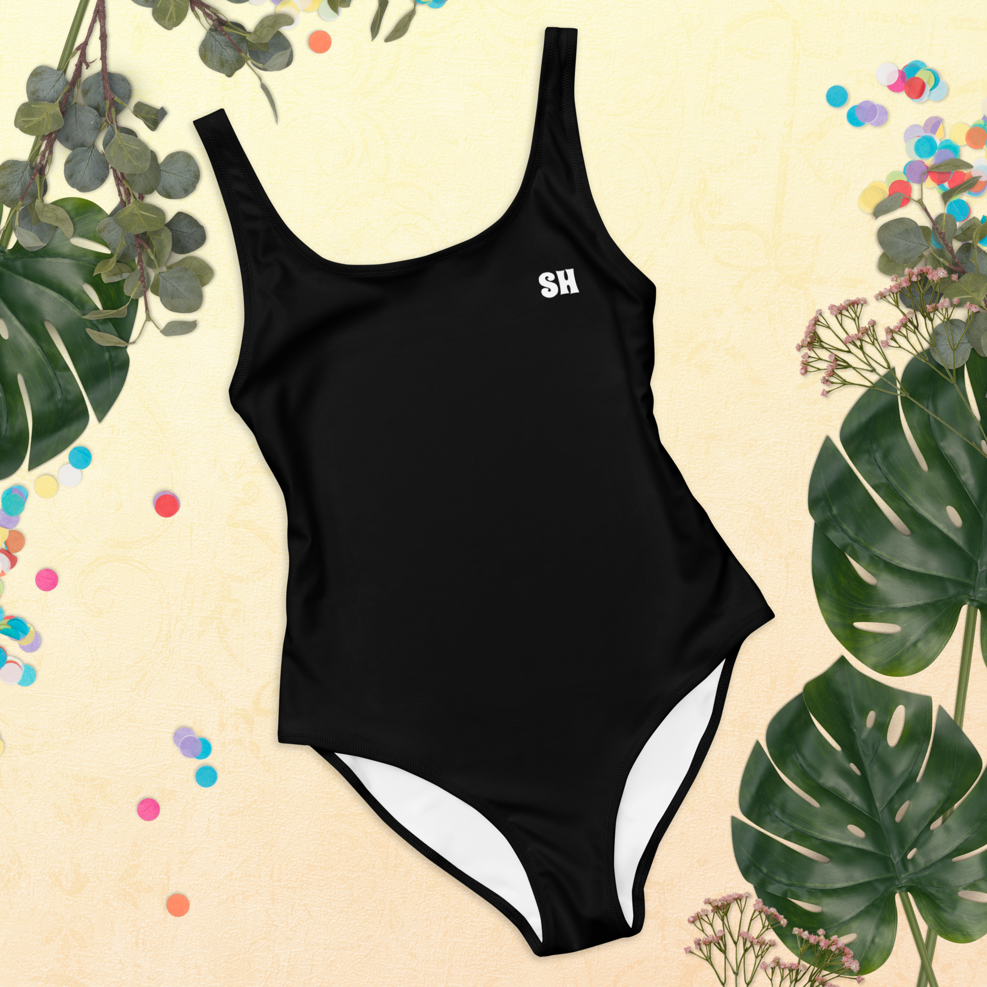 One-Piece Swimsuit - Harbor Black