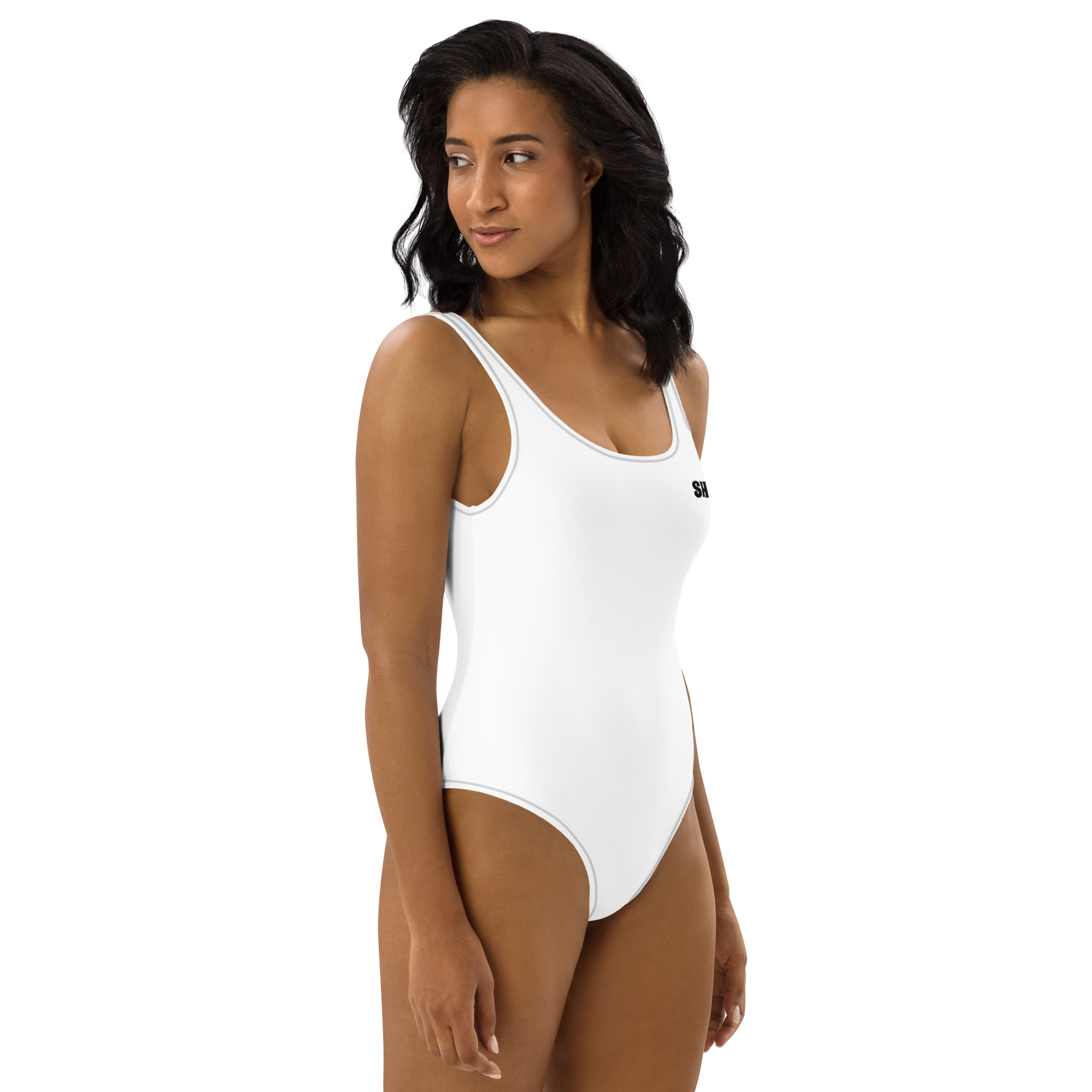 One-Piece Swimsuit - Seashell White