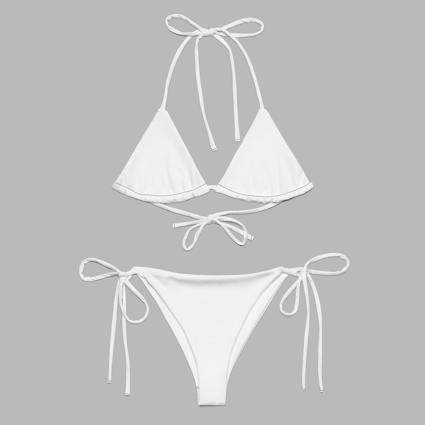 String Bikini - White