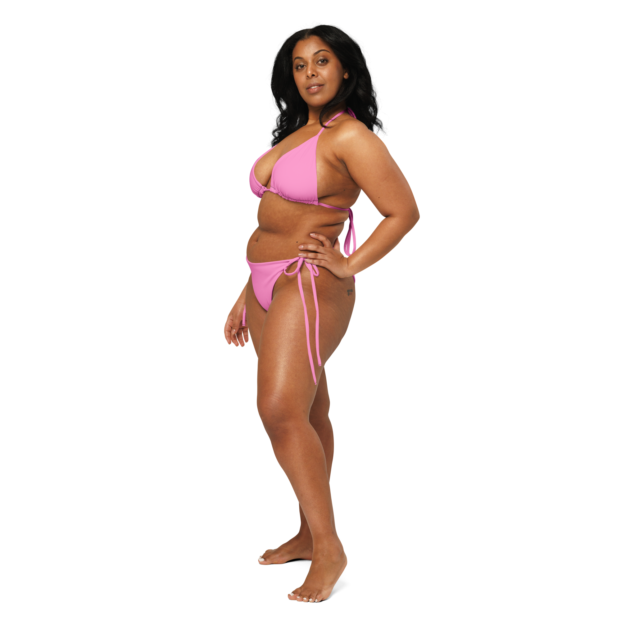 String Bikini - Tropical Pink
