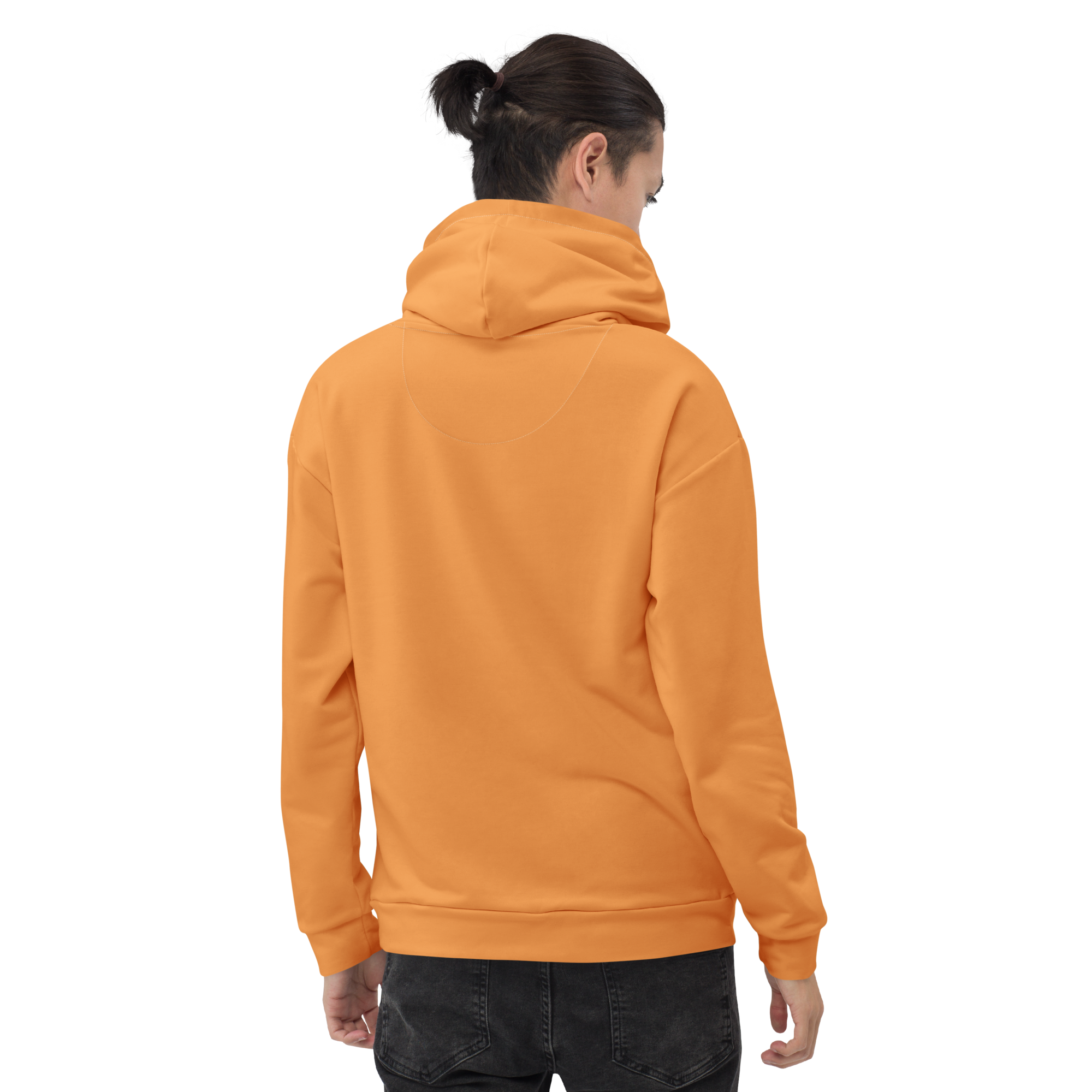 Mens Hoodie - Sunshine Orange