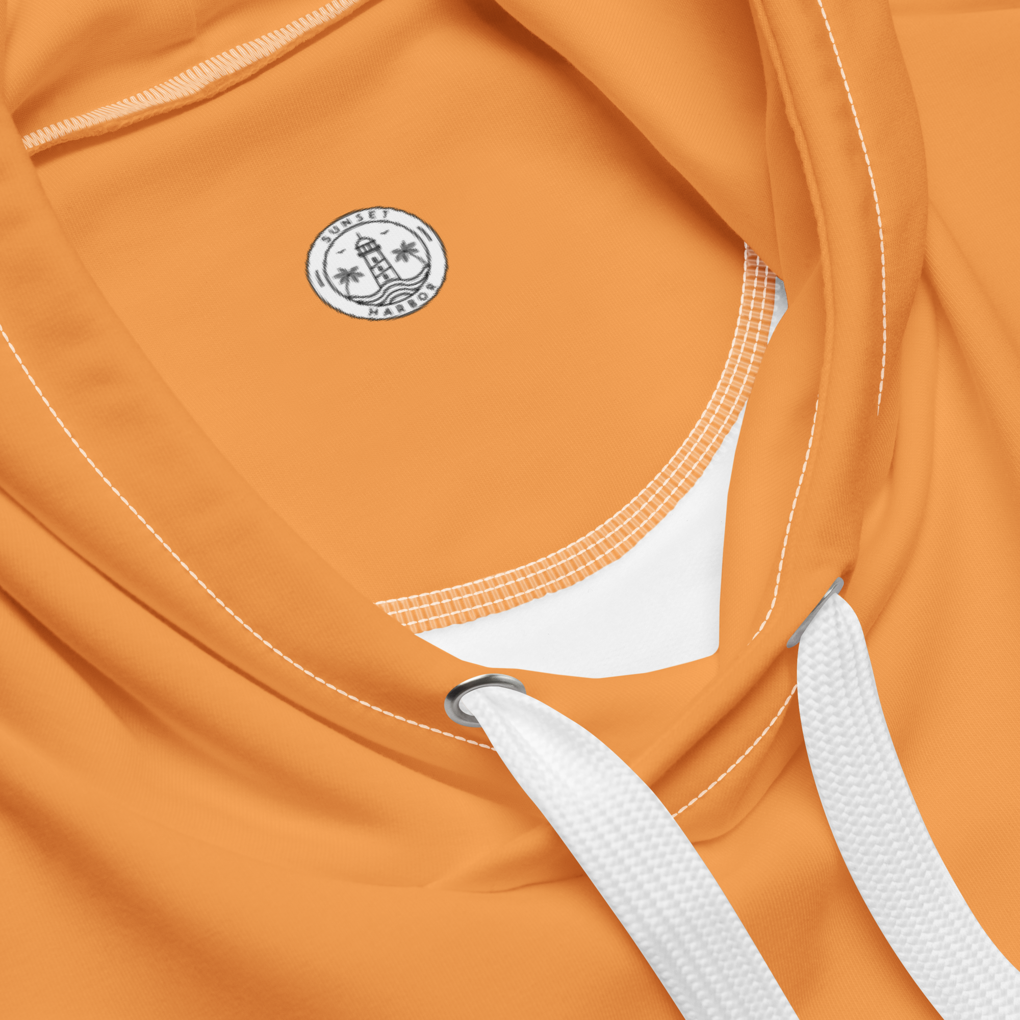 Mens Hoodie - Sunshine Orange