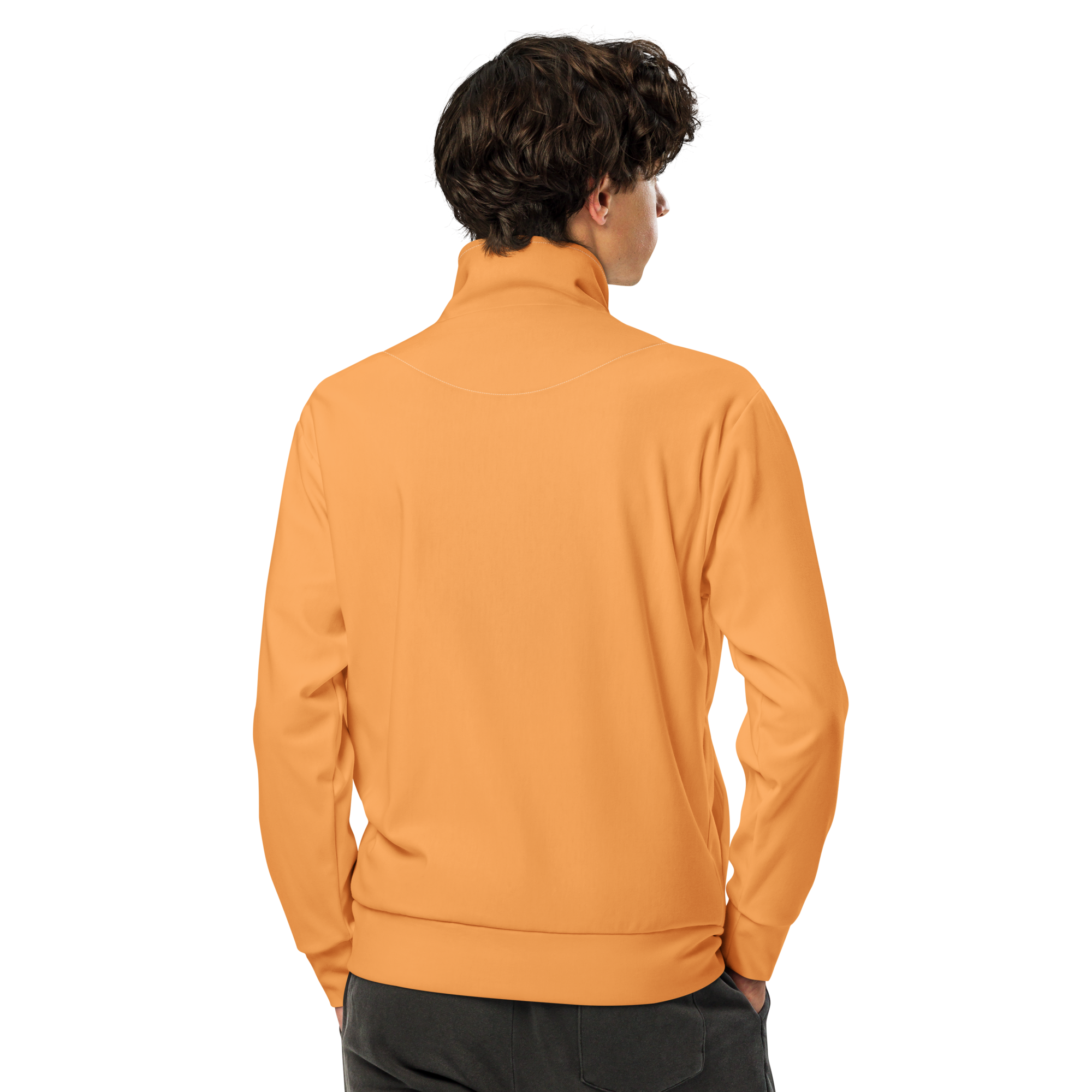 Mens track jacket - Sunshine Orange
