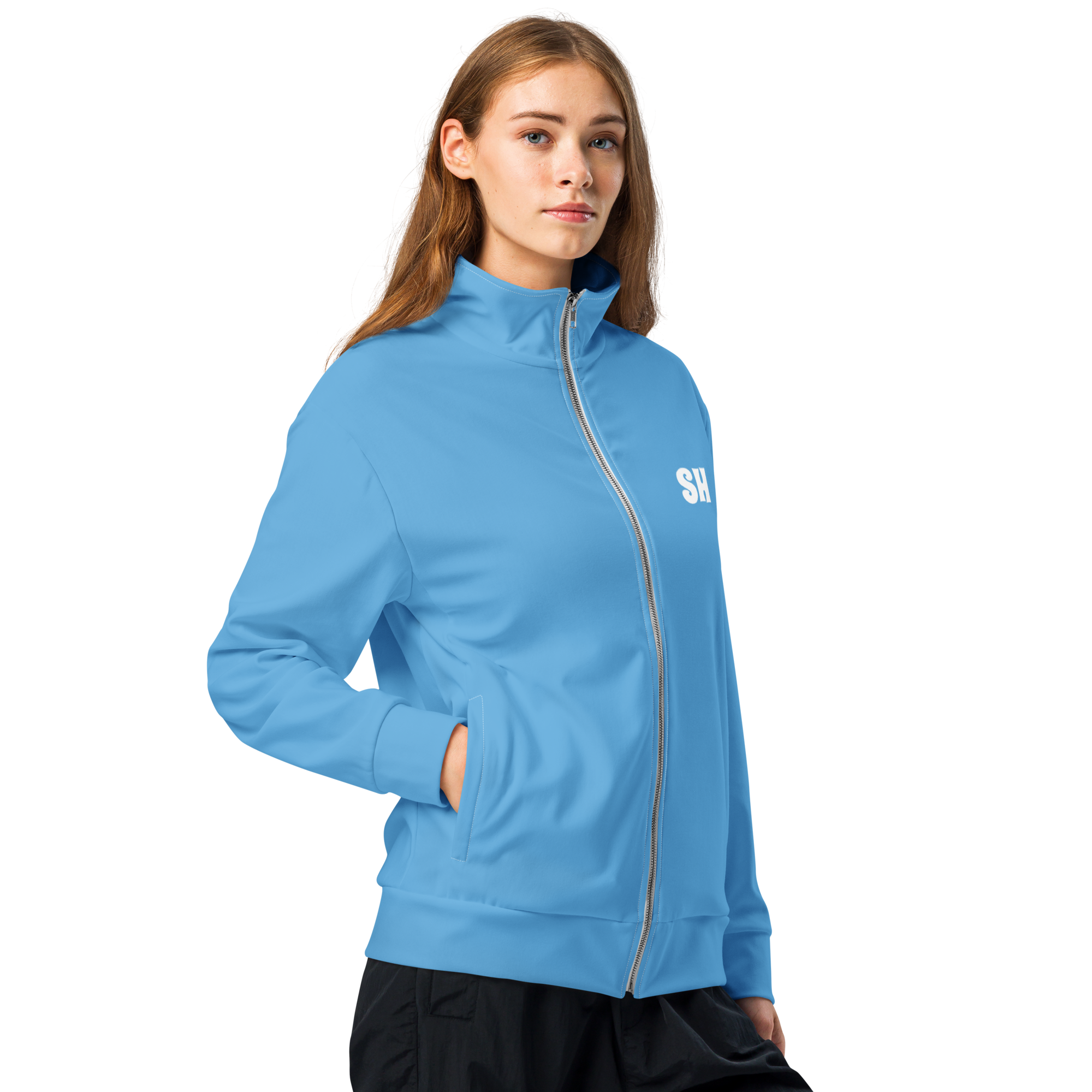 Women track jacket - Ocean Blue