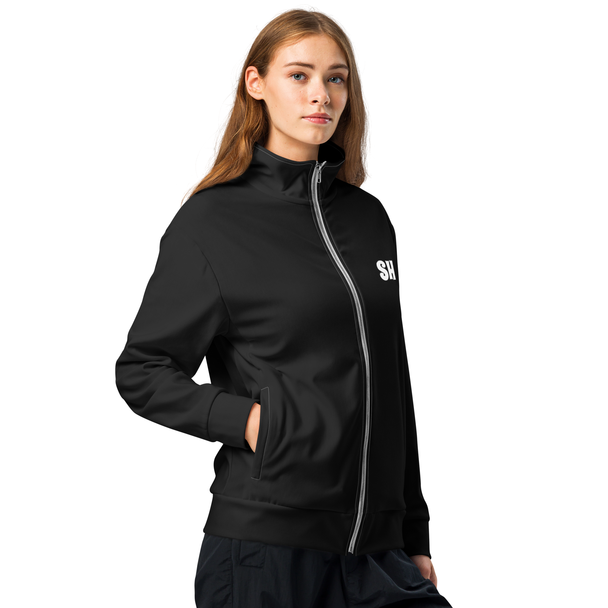 Womens track jacket - Harbor Black