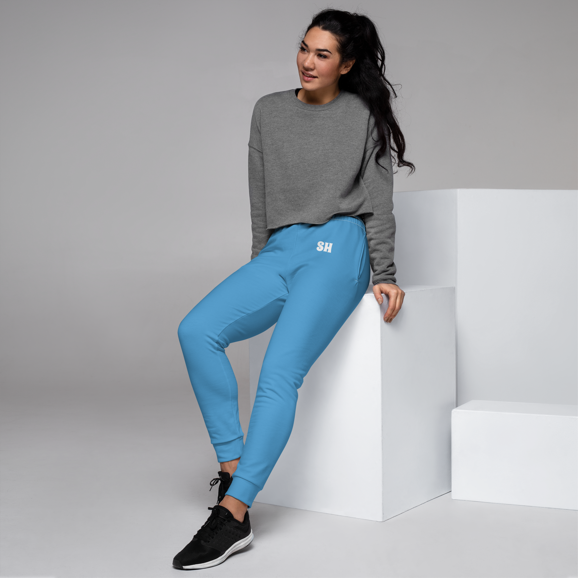 Jogginghose für Damen - Ozeanblau
