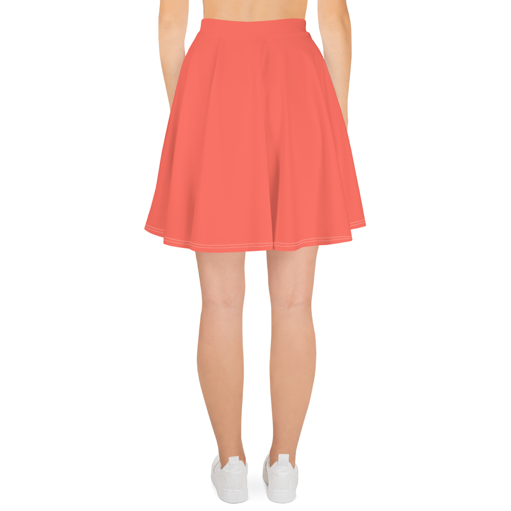 Skater Skirt - Coral Red