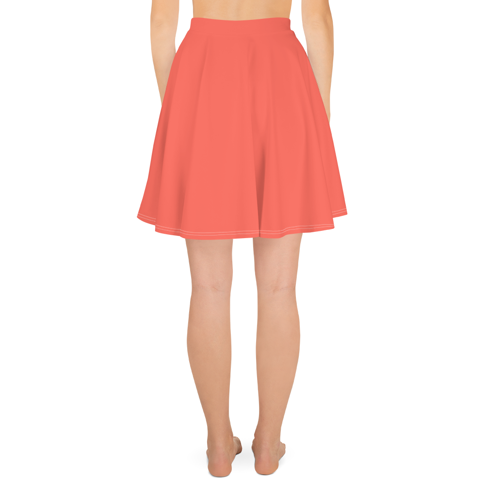 Skater Skirt - Coral Red