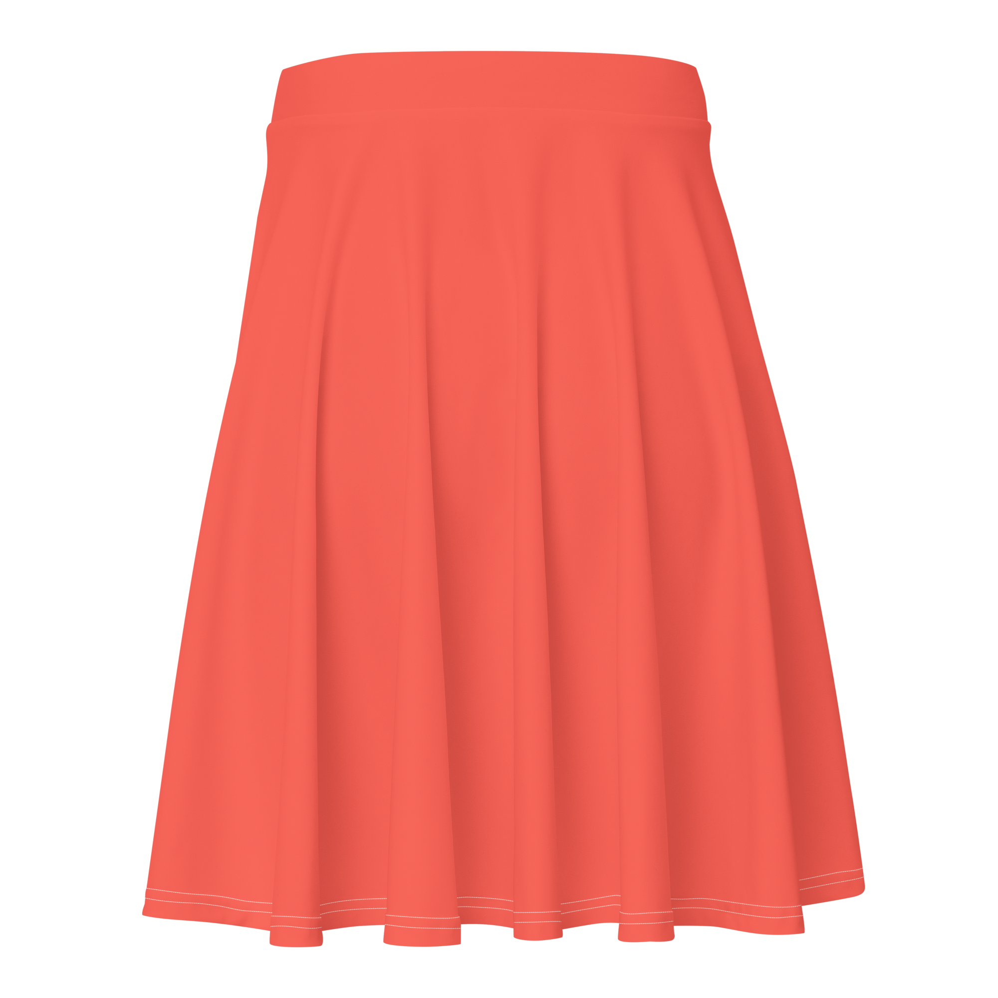Skater Skirt - Coral Red