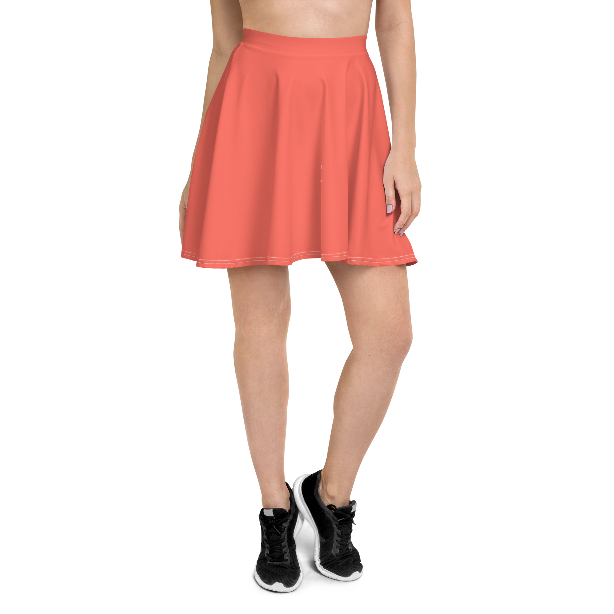 Skater Skirt - Coral Red