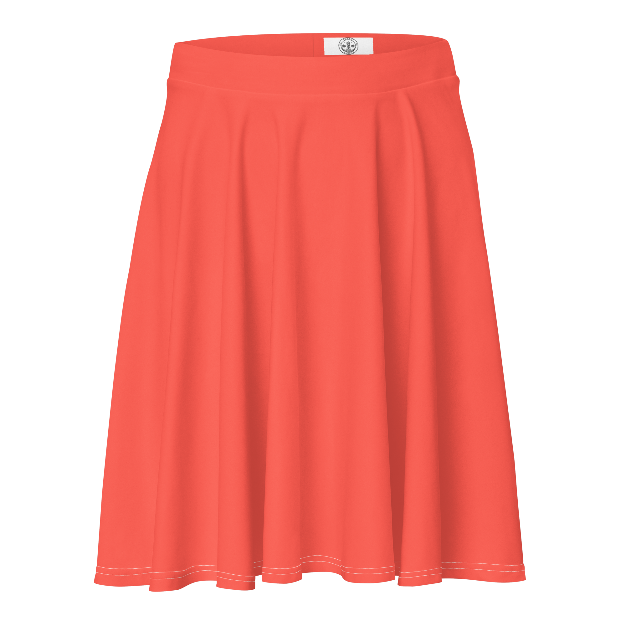 Skater Skirt - Coral Red