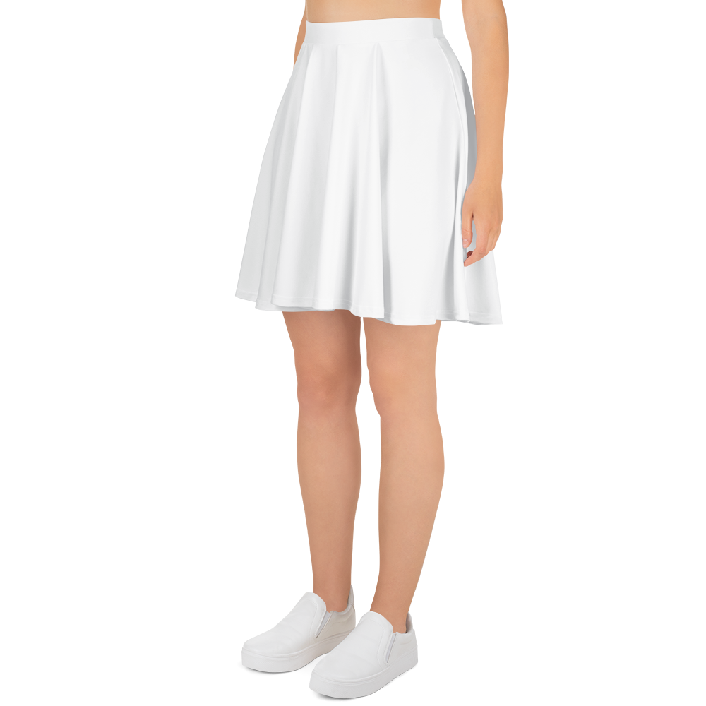 Skater Skirt - Seashell White