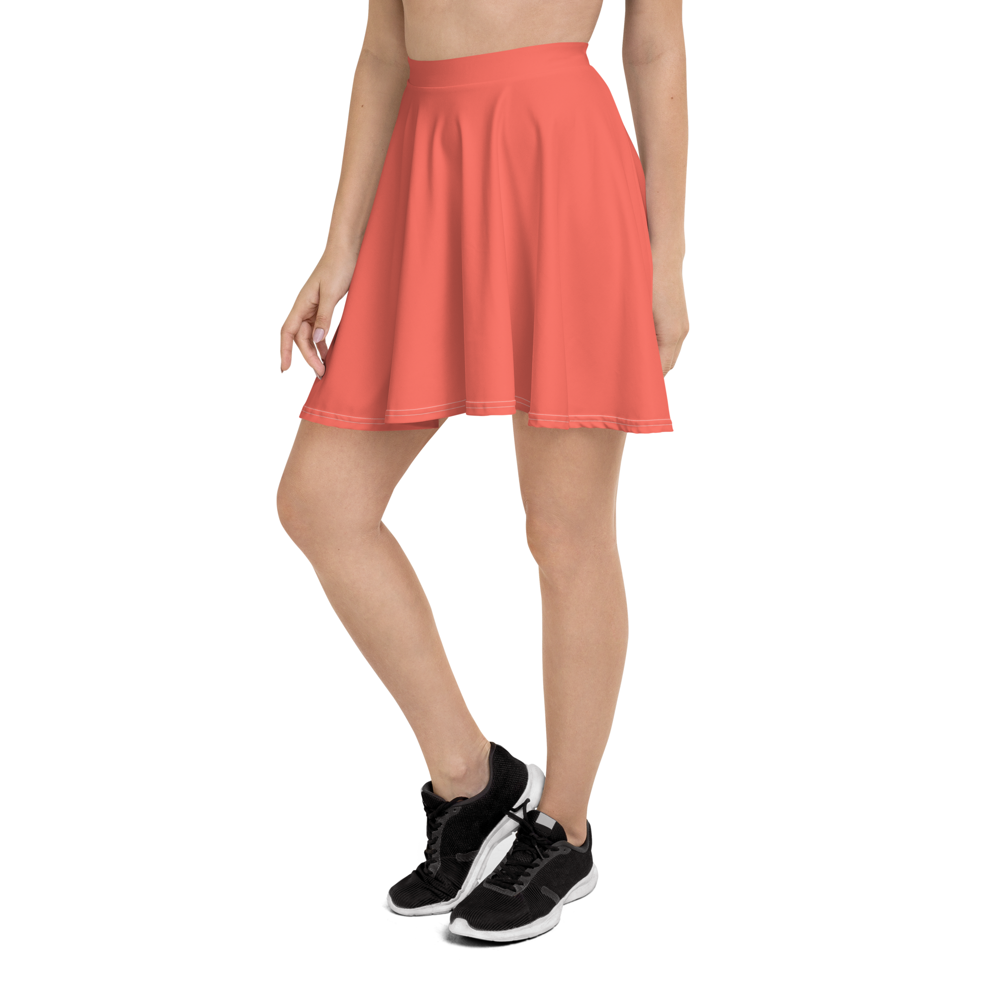 Skater Skirt - Coral Red
