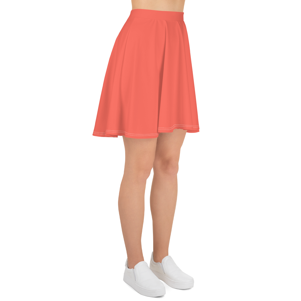 Skater Skirt - Coral Red