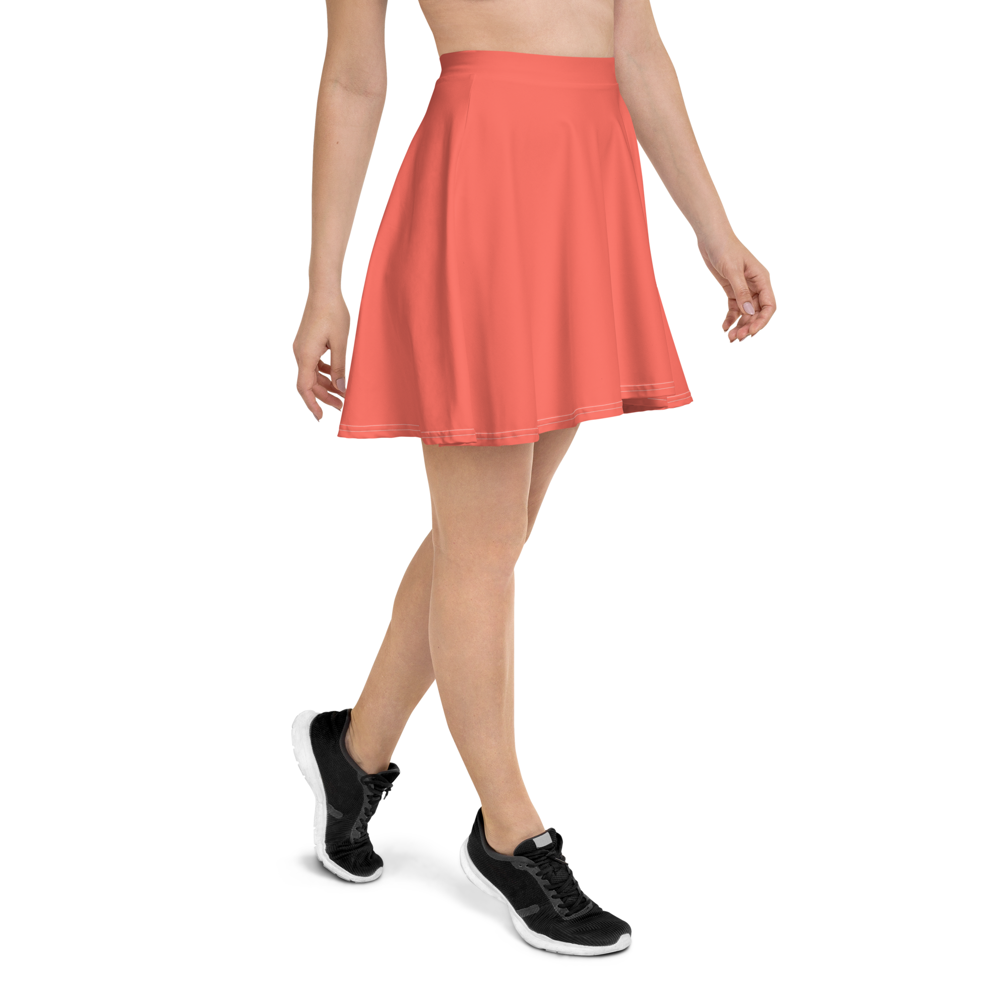 Skater Skirt - Coral Red