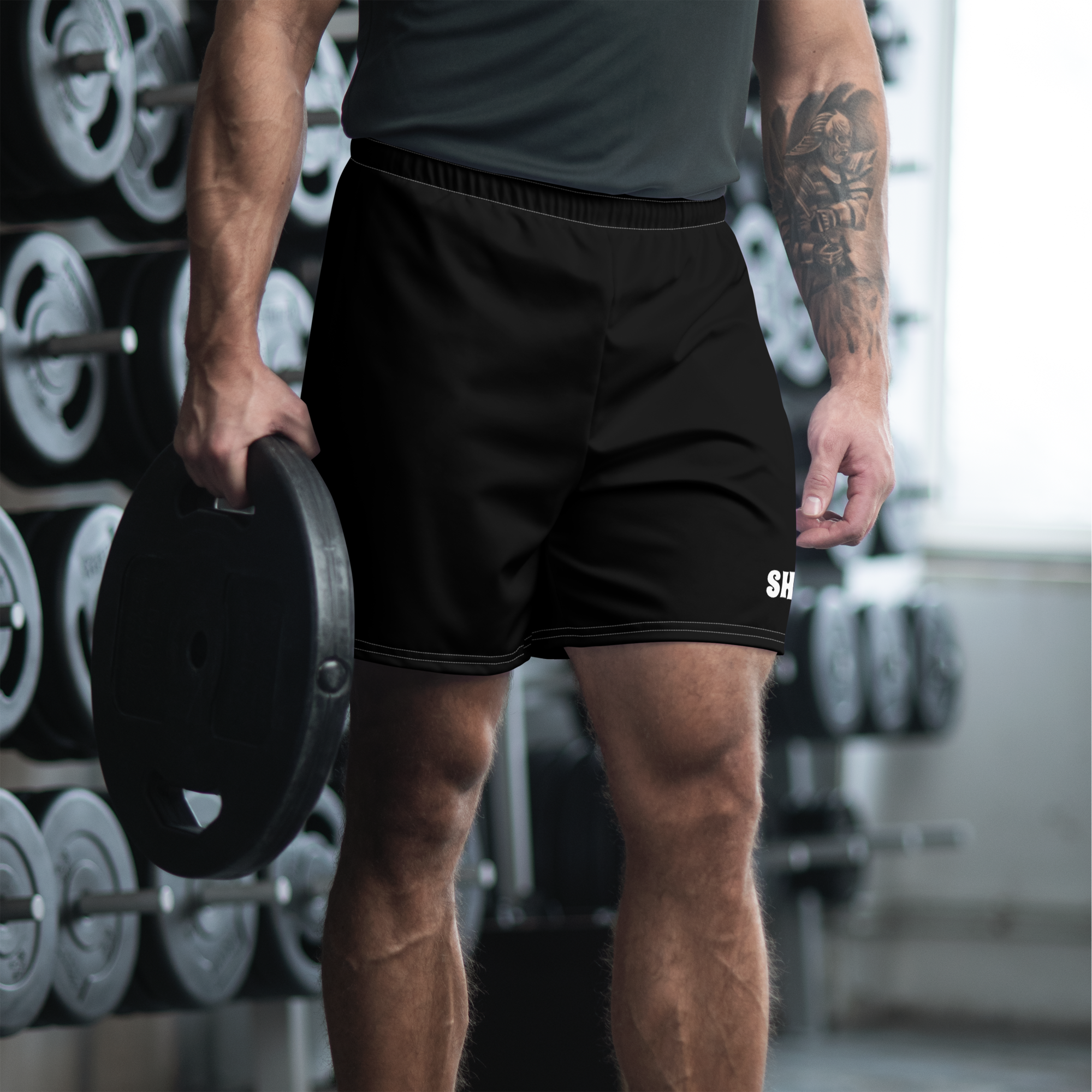 Men's Recycled Athletic Shorts - Harbor Black