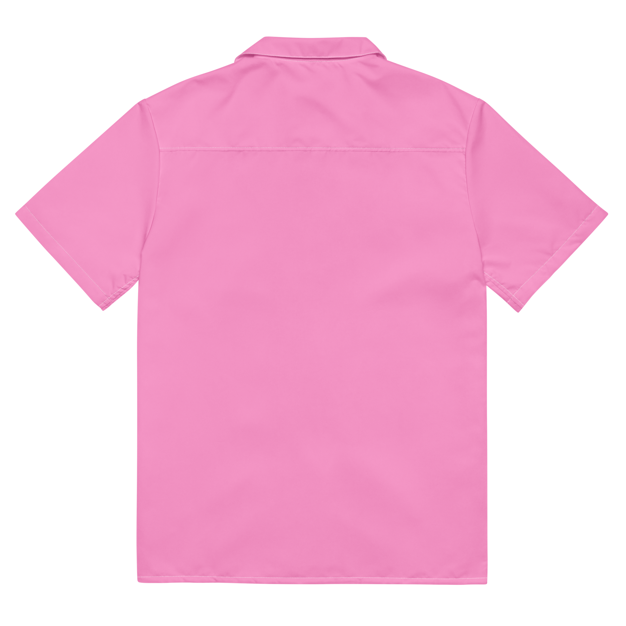 Mens button shirt - Tropical Pink