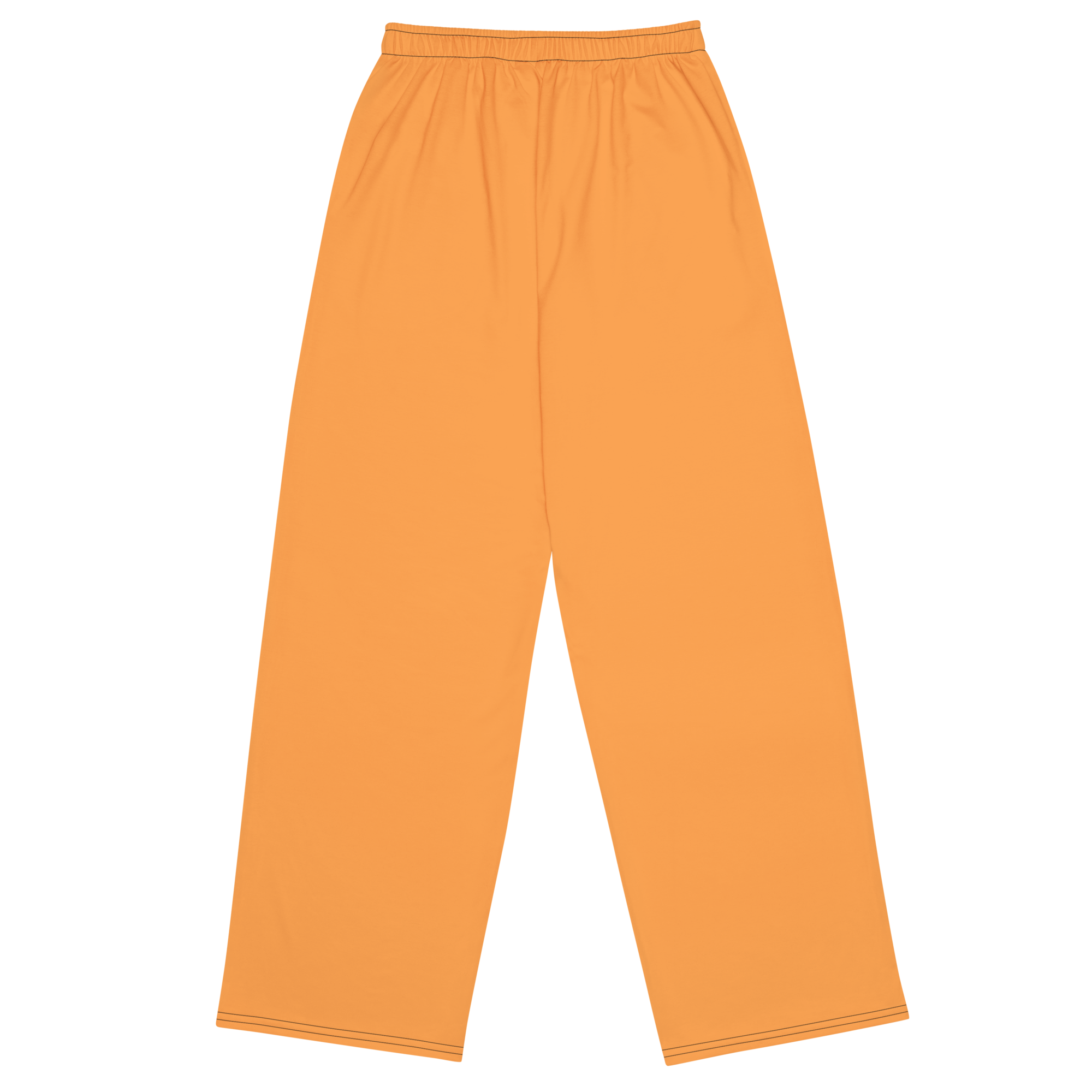 Womens wide-leg pants - Sunshine Orange