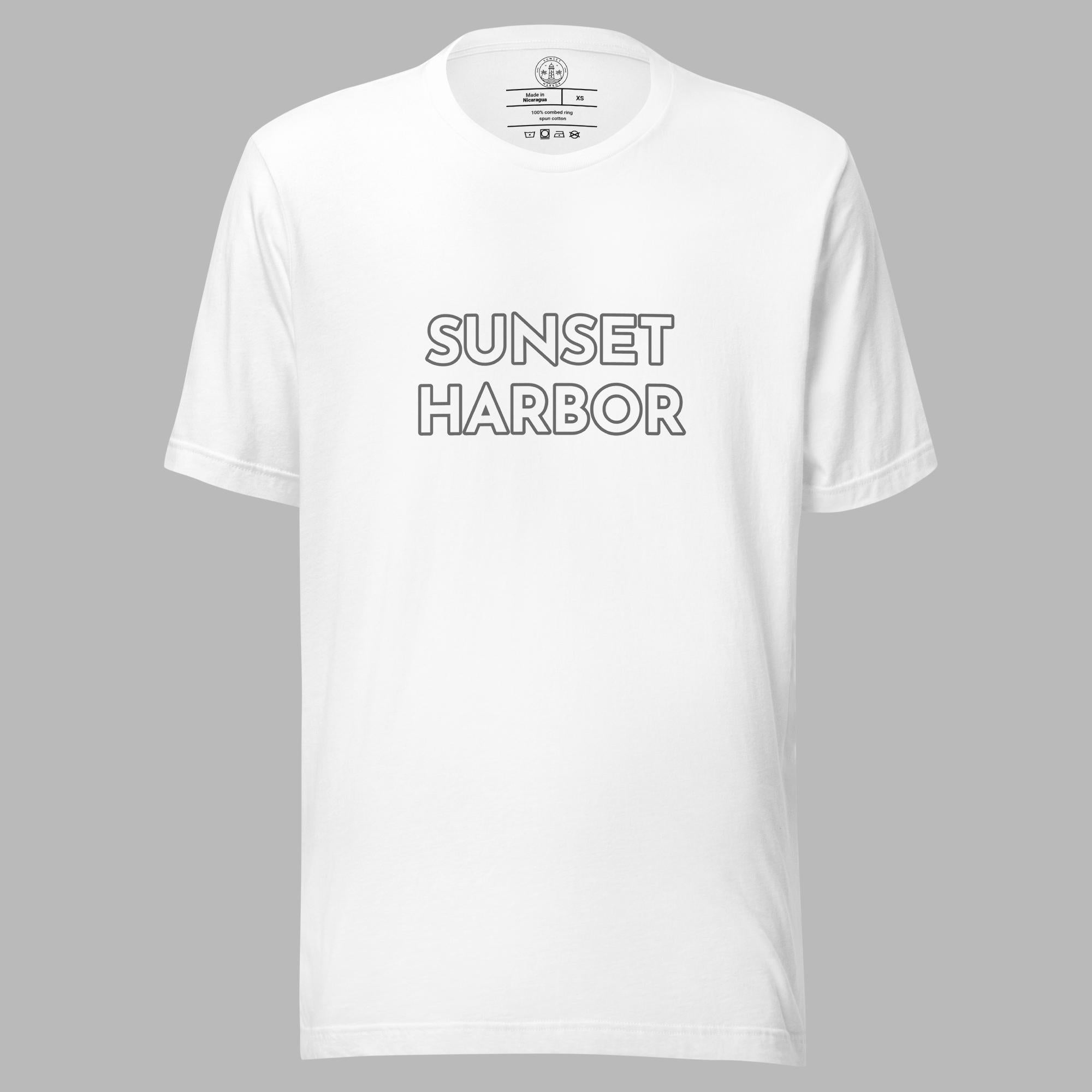 Unisex Staple T-Shirt - Sunset Harbor