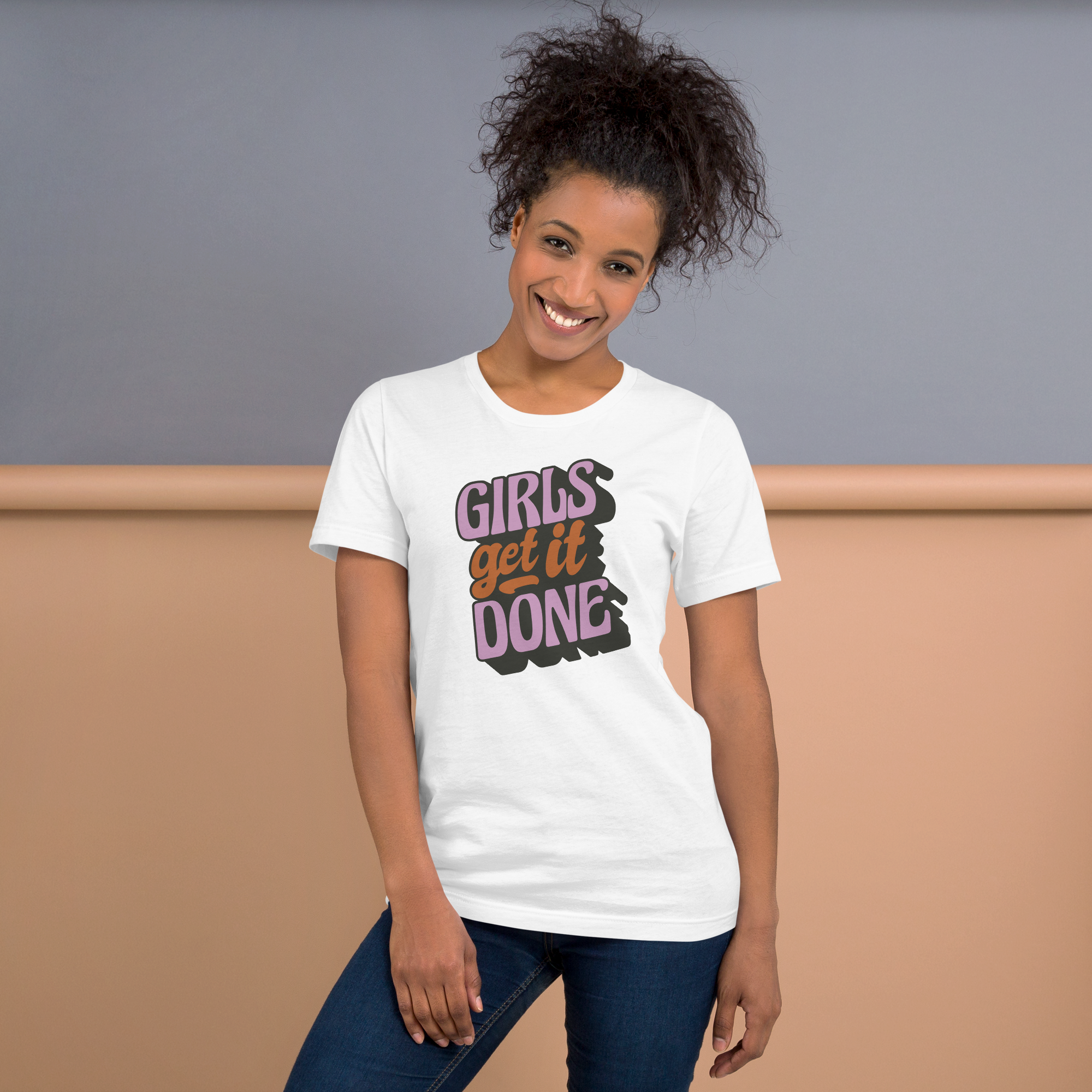 Camiseta de mujer - Las chicas lo consiguen