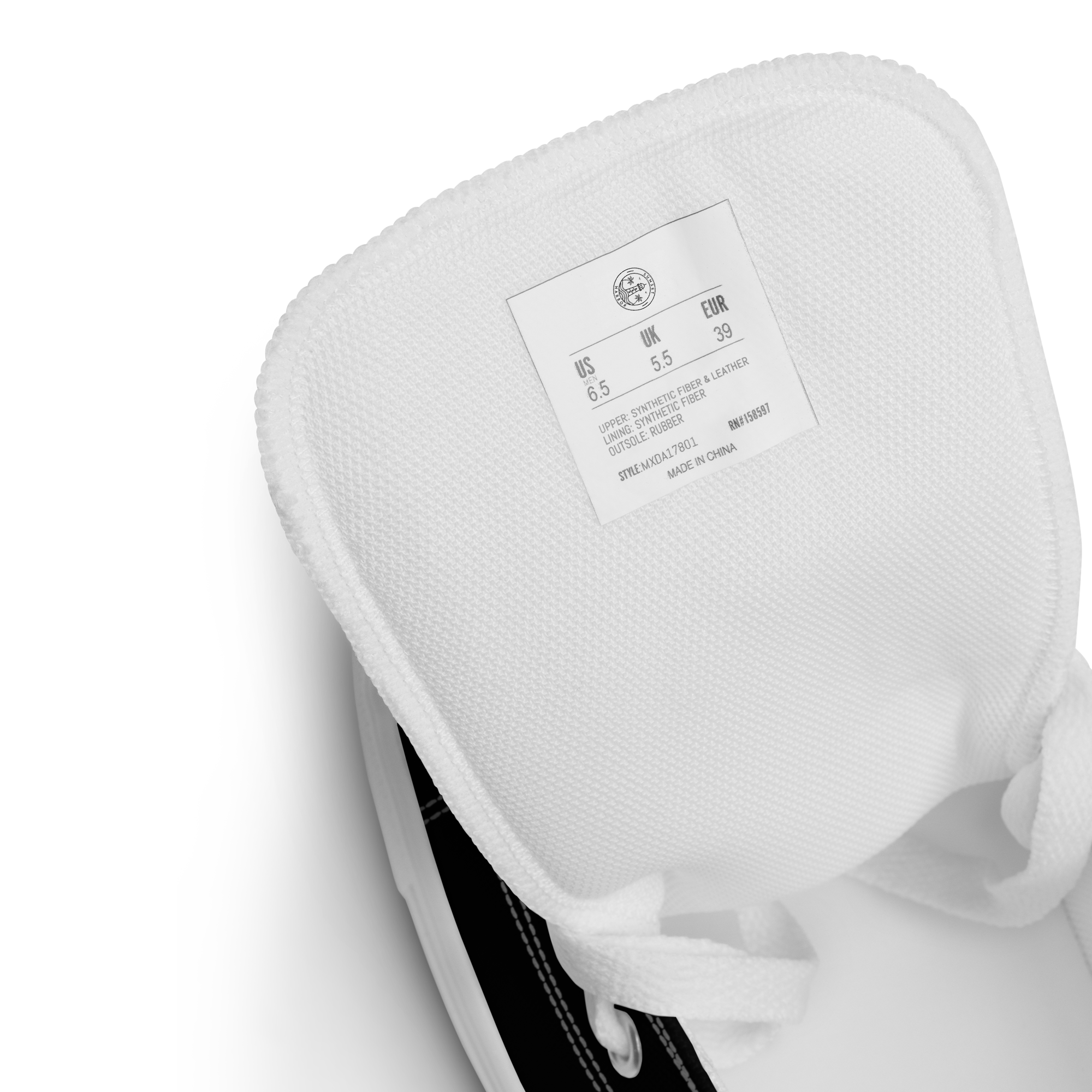 Women’s high top canvas shoes - Harbor Black