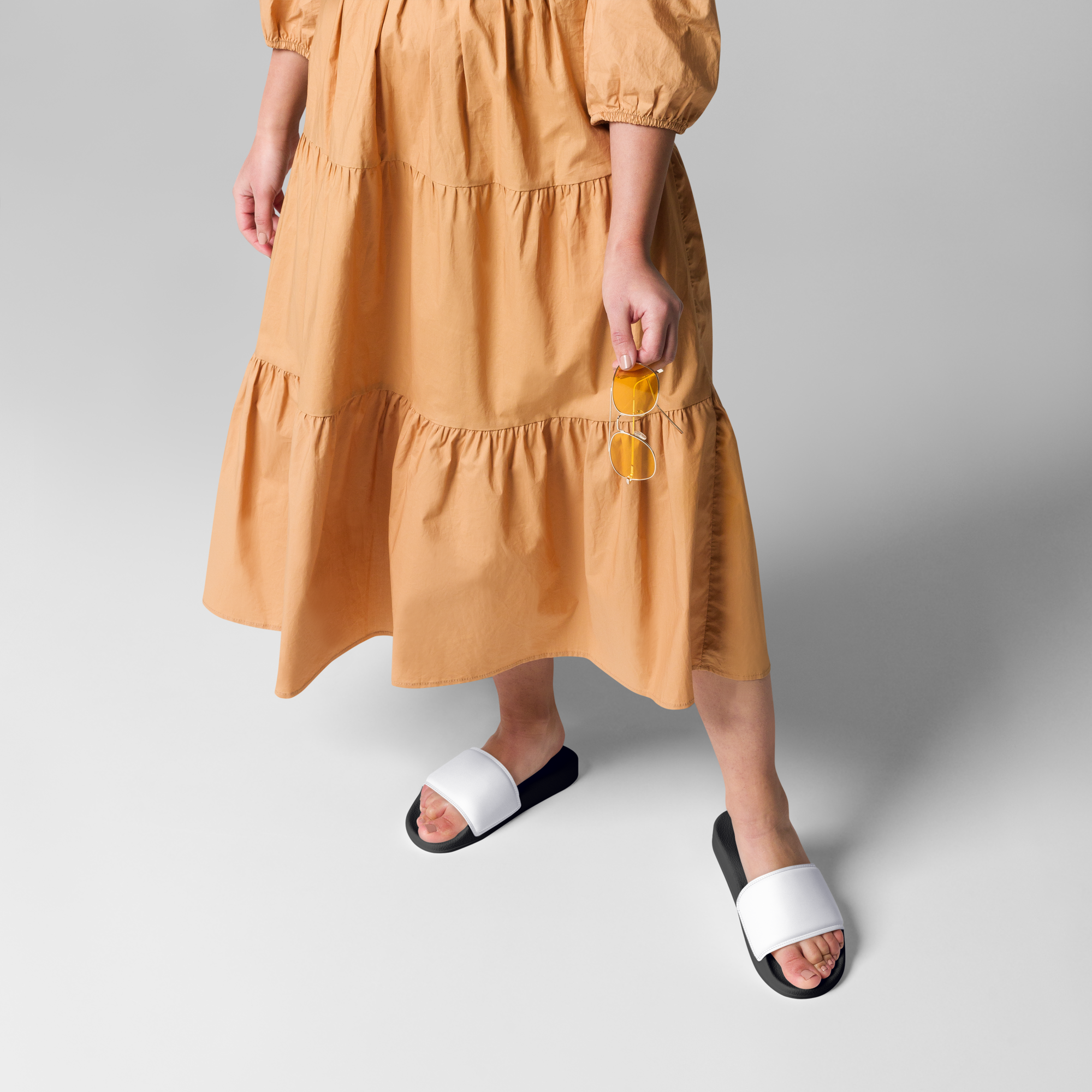 Women's slides - Seashell White