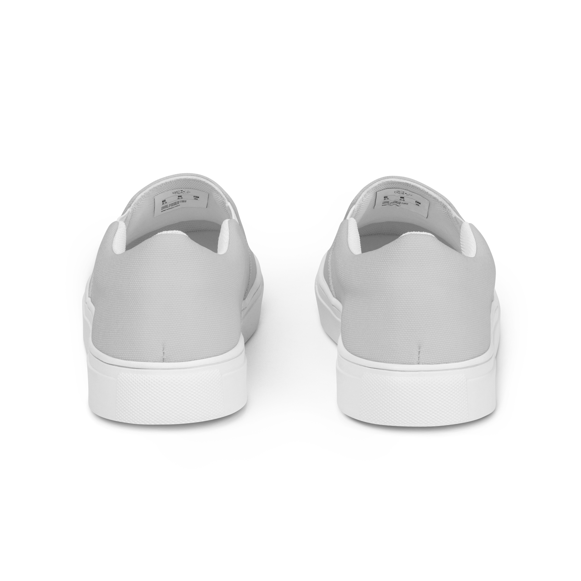Women’s slip-on canvas shoes - Cloud Grey